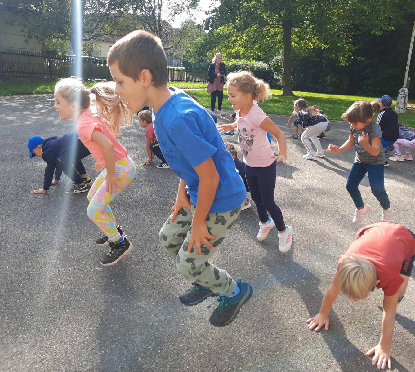 Společné sportování prvňáčků - 2