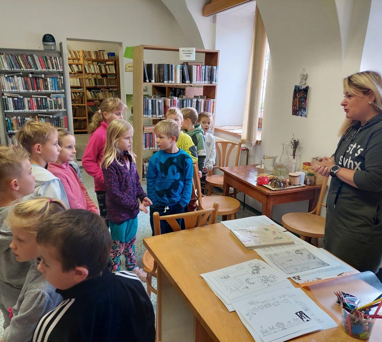 1.A v Obecní knihovně - 1