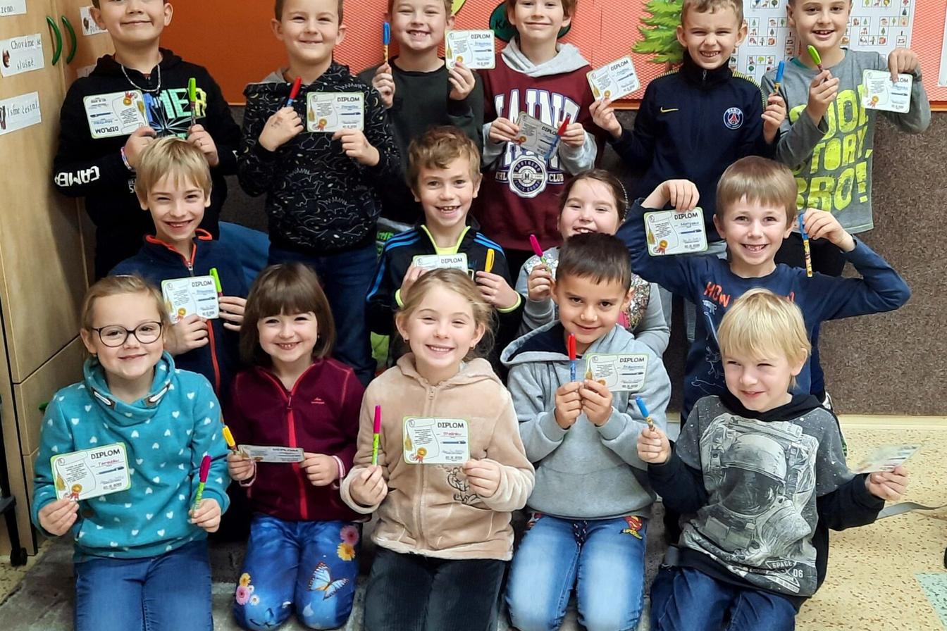 20. 12. Předávání pera v 1.B