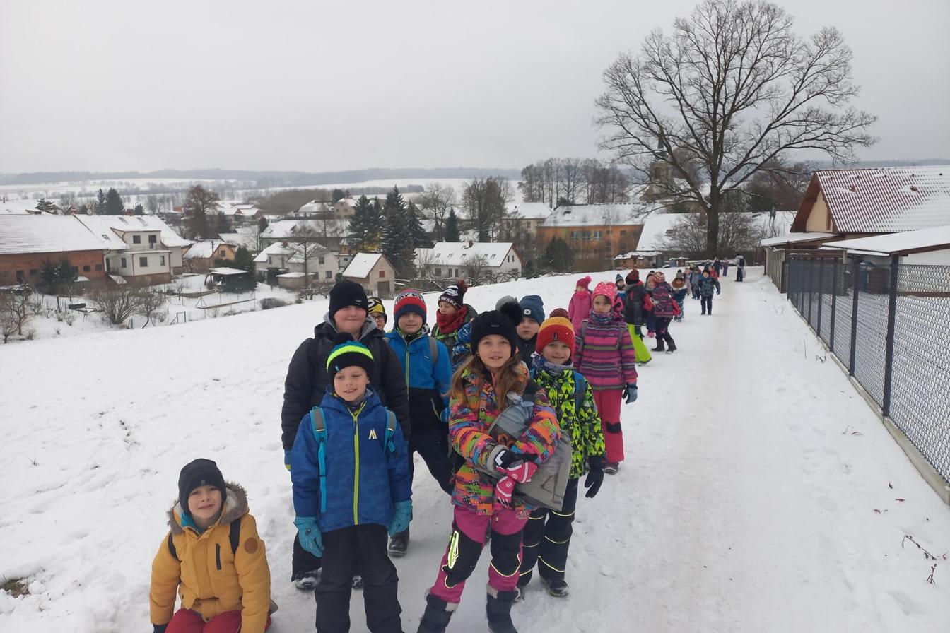 Vánoční les na 1. stupni