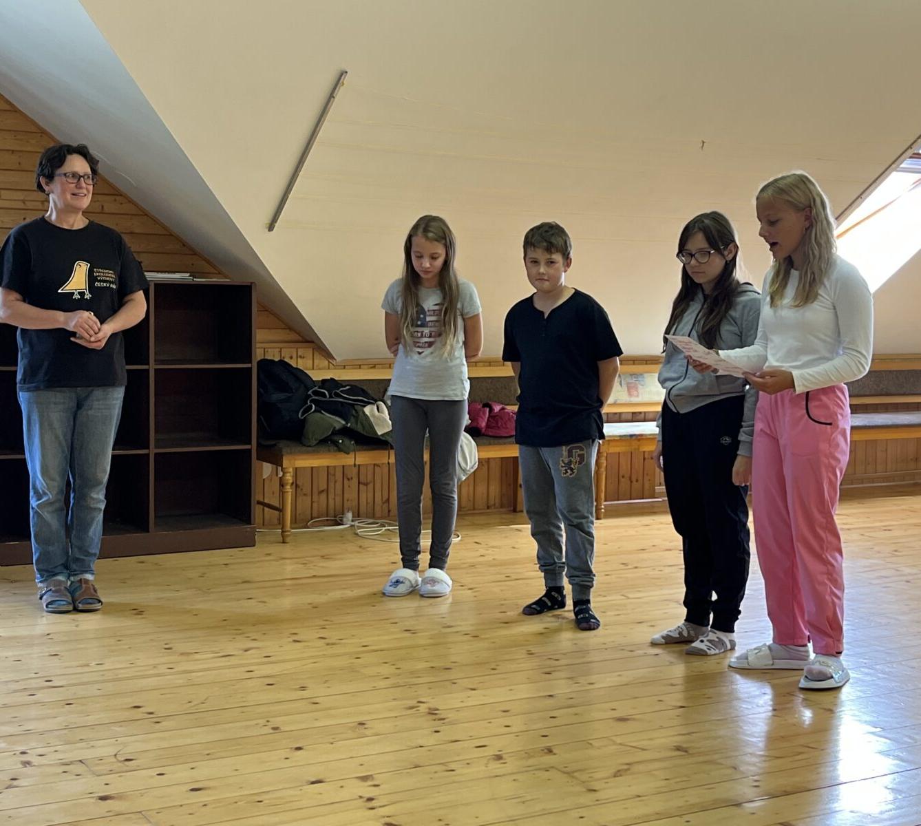 Adaptační pobyt šesťáků- den první - 6