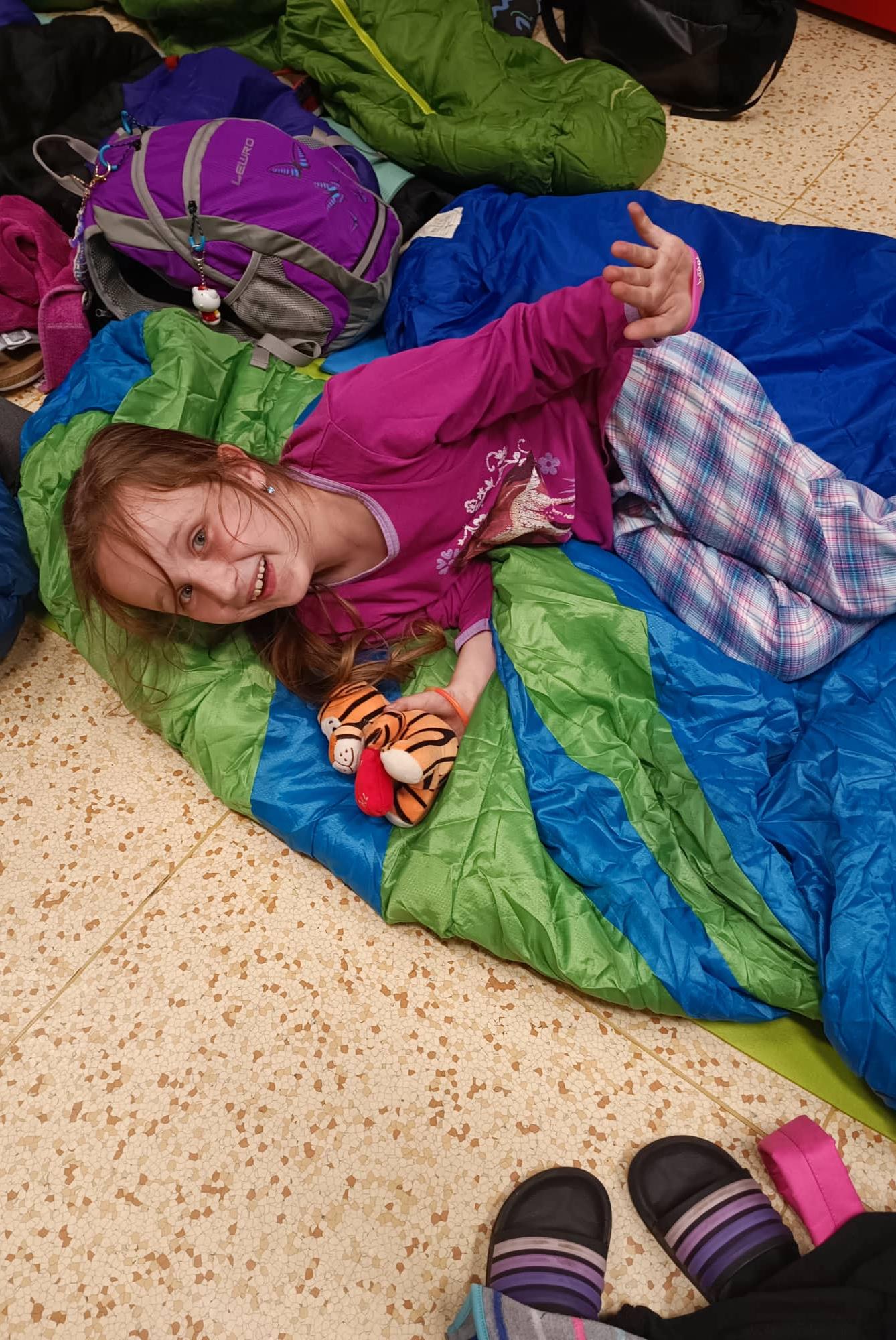 Spaní ve škole - družinka - 2