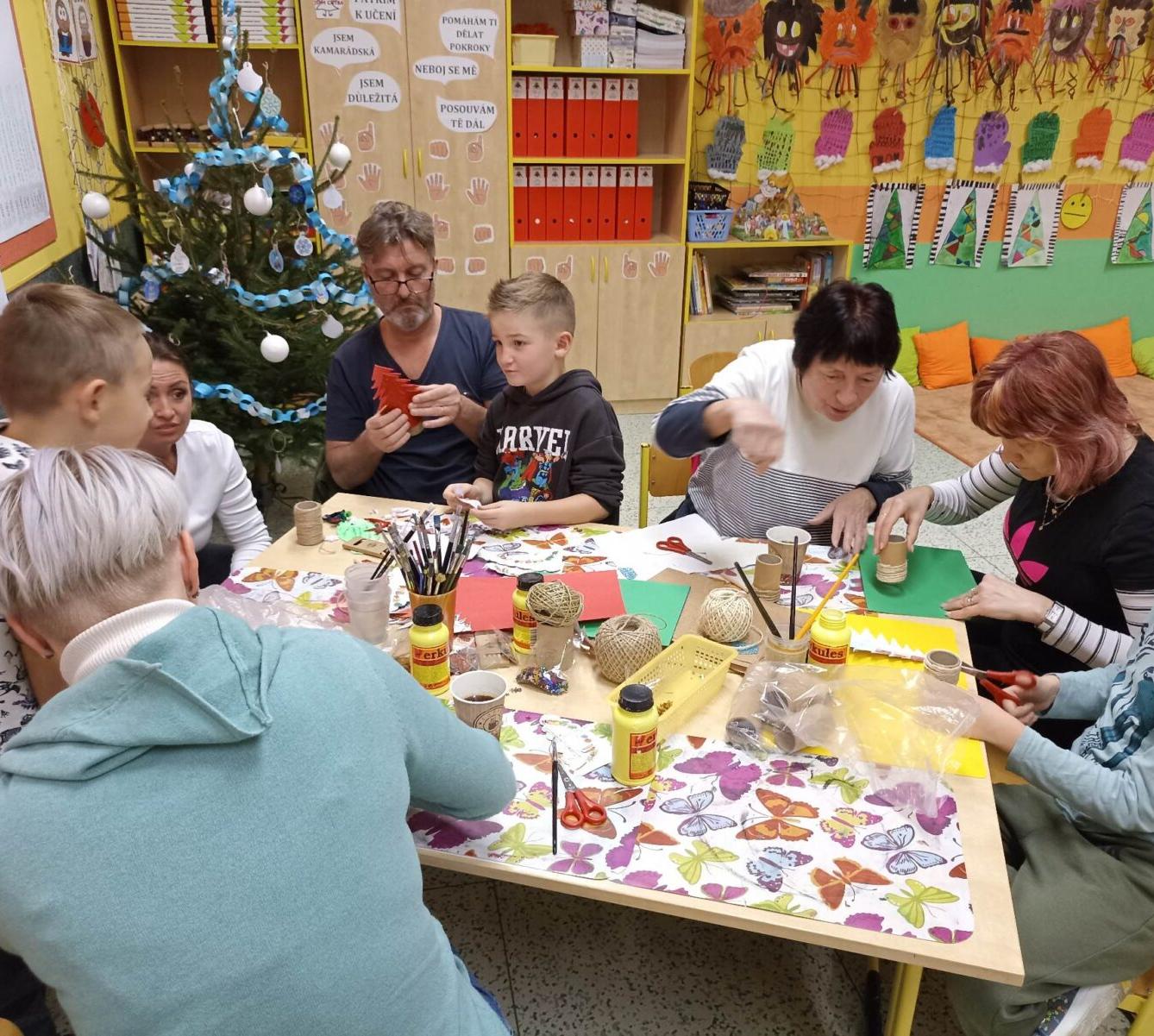 Tvoření na Jarmark v 1.A - 1