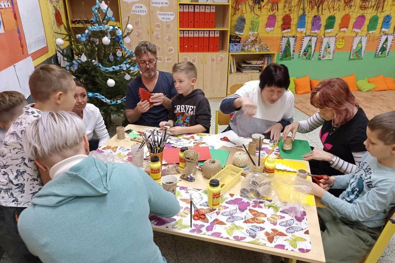Tvoření na Jarmark v 1.A