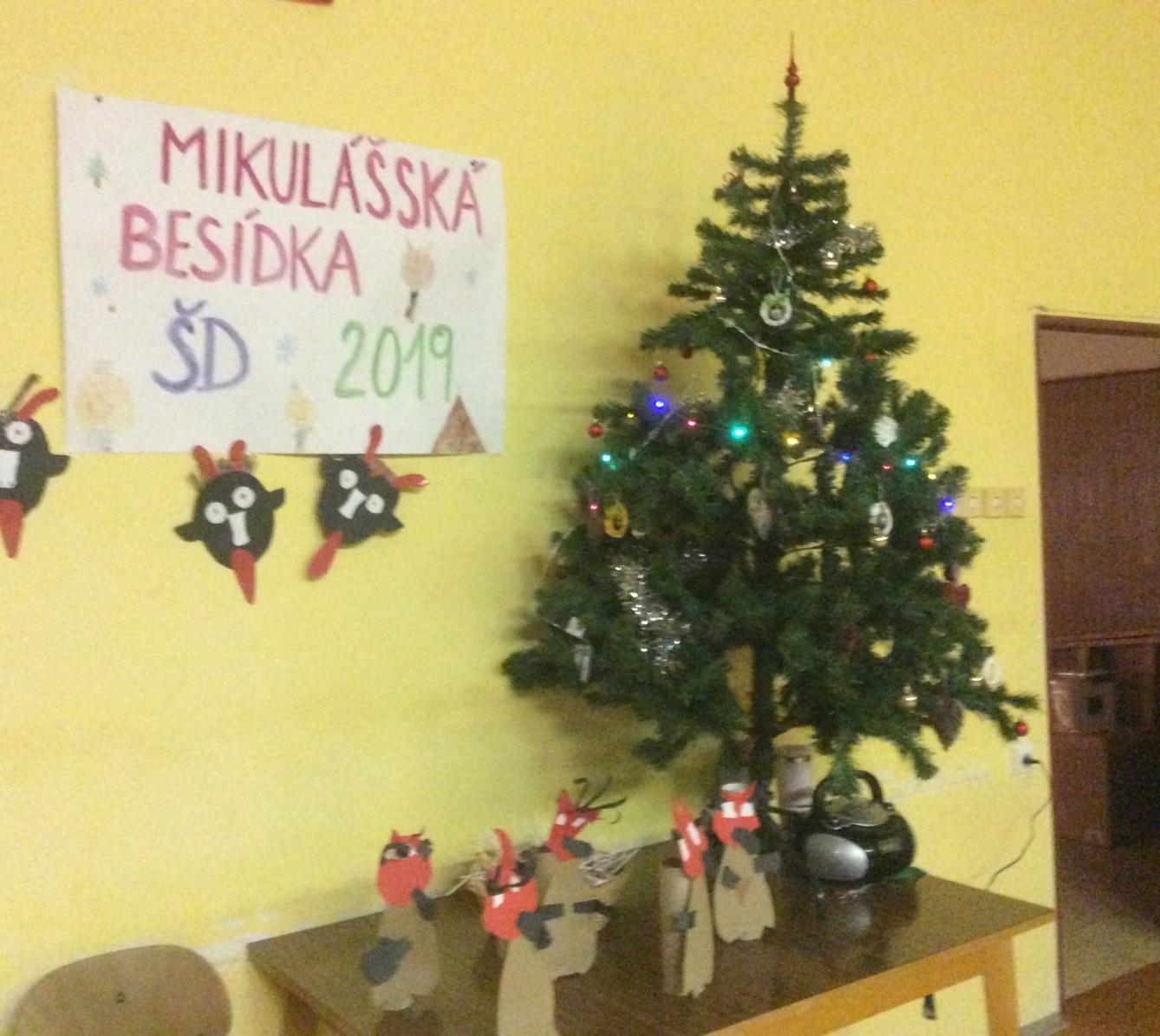 Mikulášská besídka školní družiny 2019 - 2