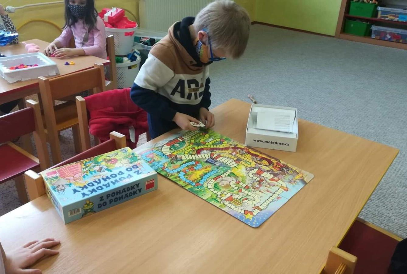 Deskové hry ve družince - 2