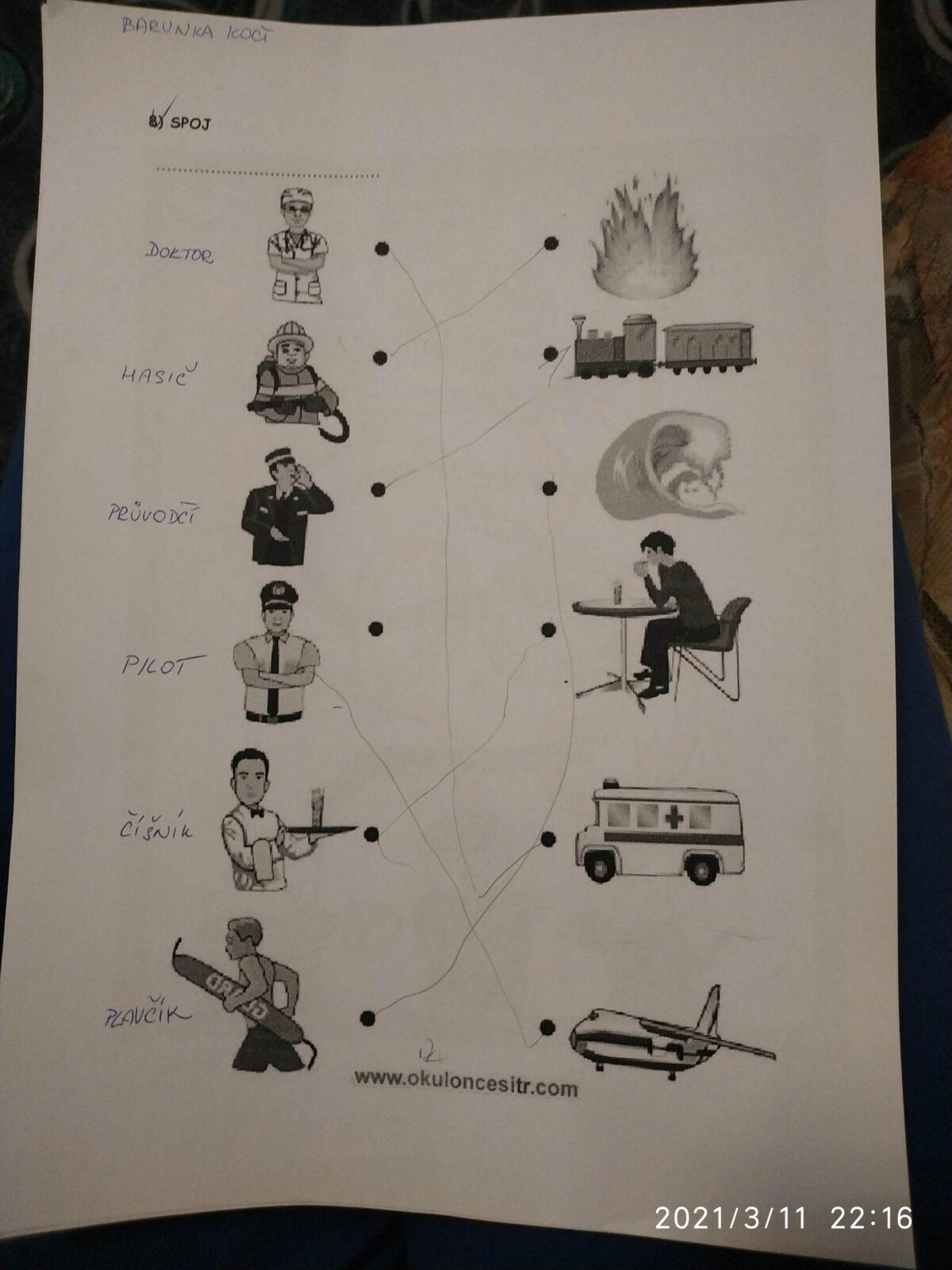 Distanční výuka v MŠ Kamarád (Ten dělá to a ten zas tohle:-)) - 23