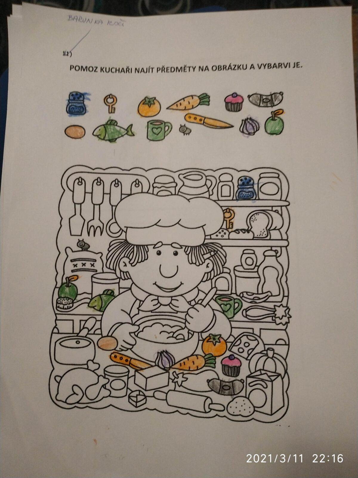 Distanční výuka v MŠ Kamarád (Ten dělá to a ten zas tohle:-)) - 26