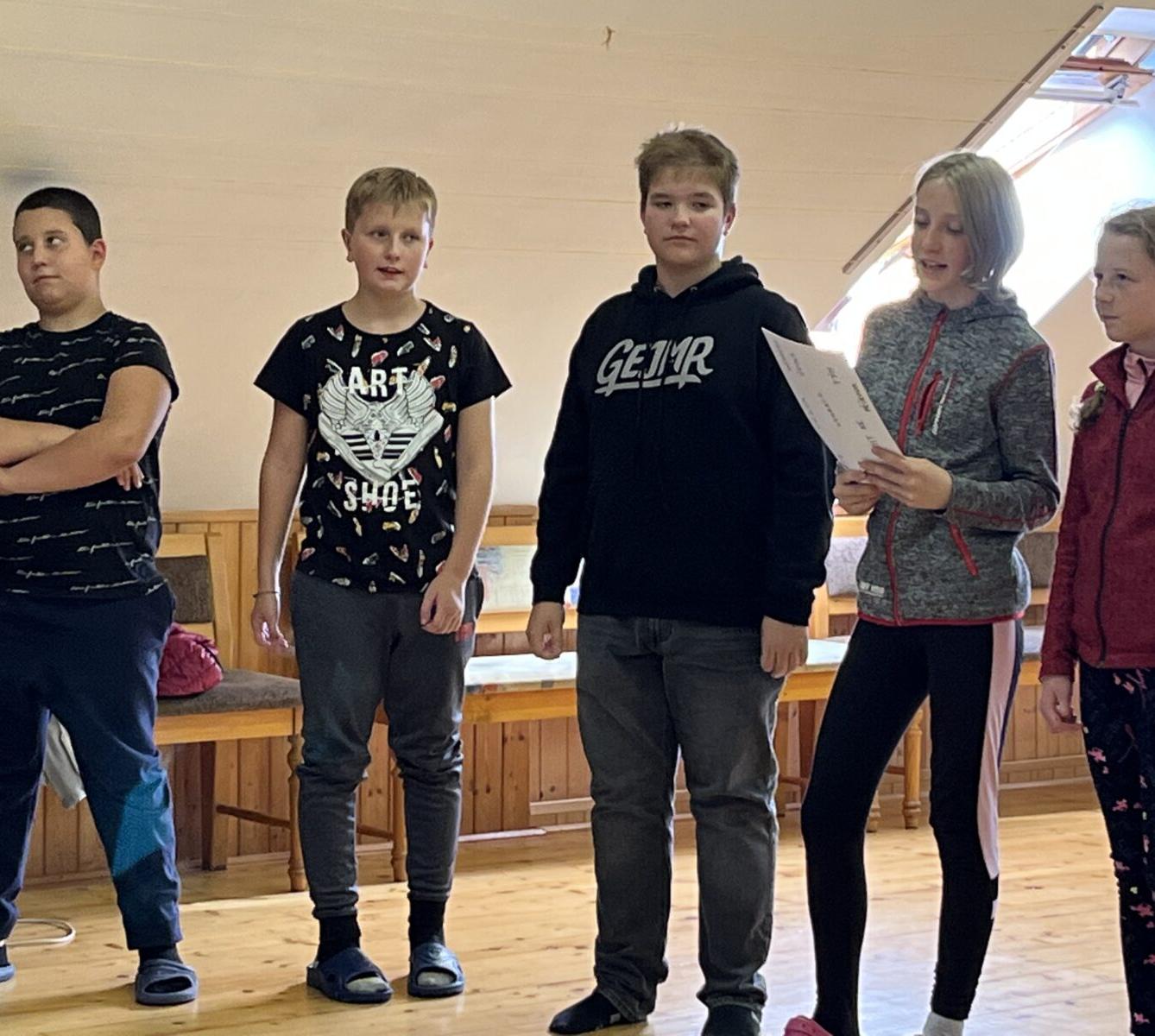 Adaptační pobyt šesťáků- den první - 10