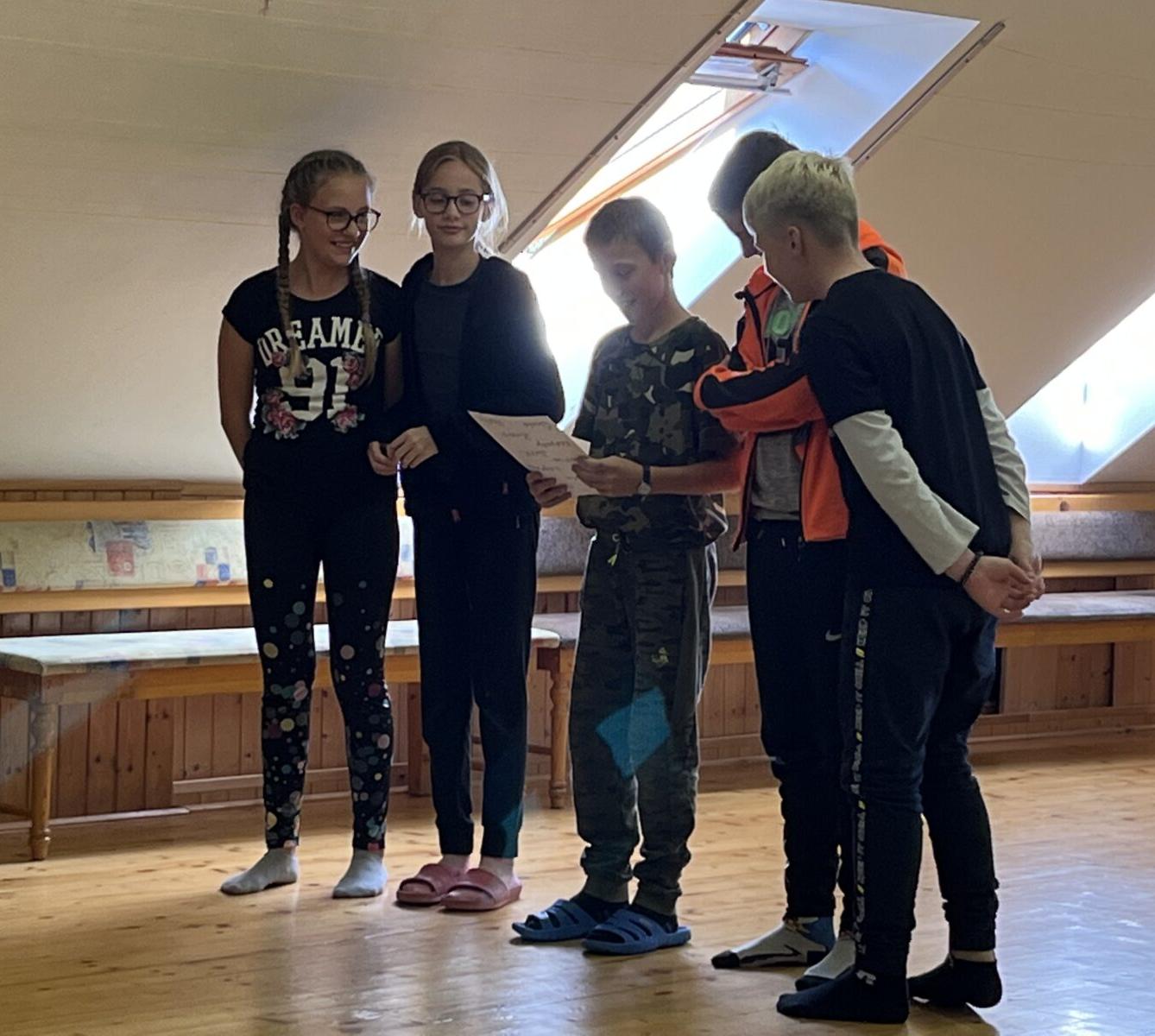 Adaptační pobyt šesťáků- den první - 13