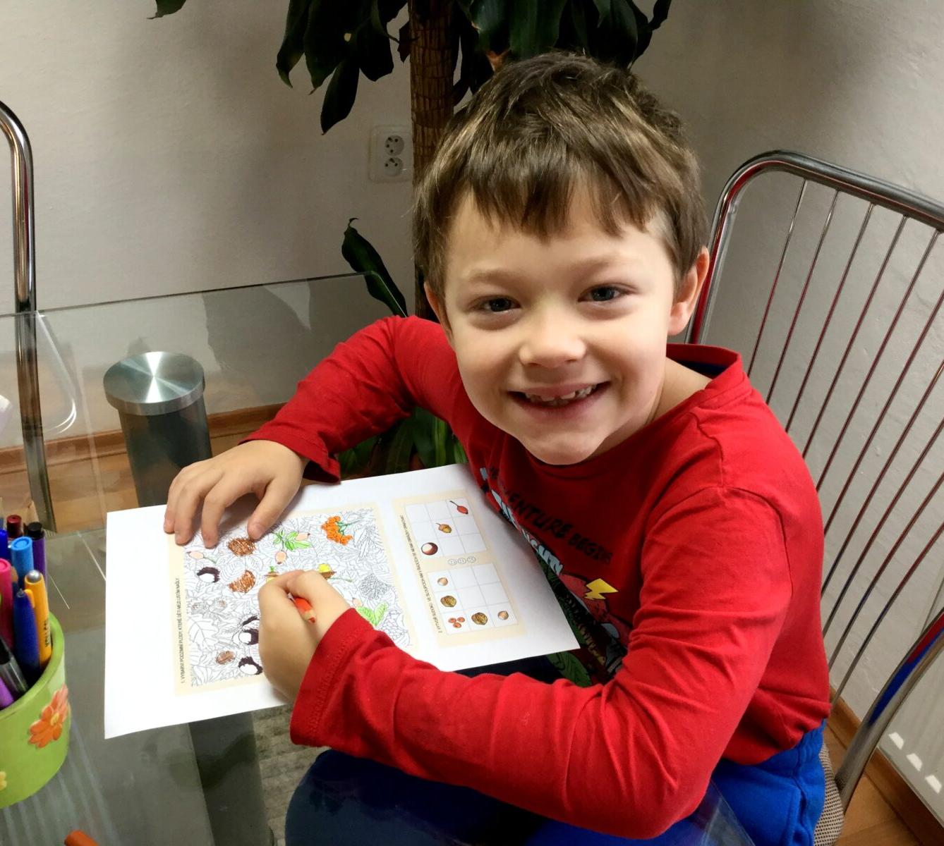 16. 11. distanční výuka v 1. třídě - 5