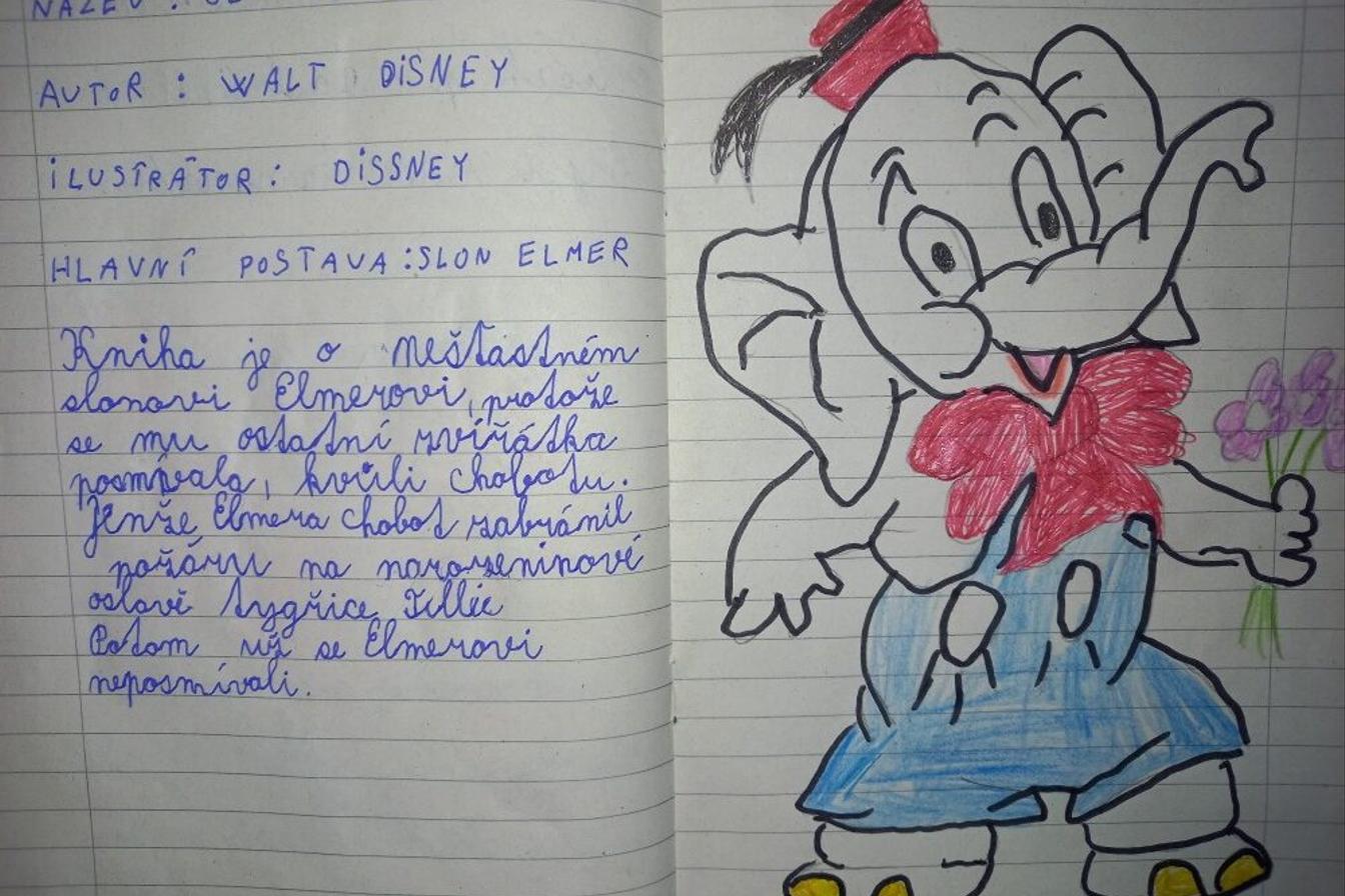 Distanční výuka ve třetí třídě 26. 2.