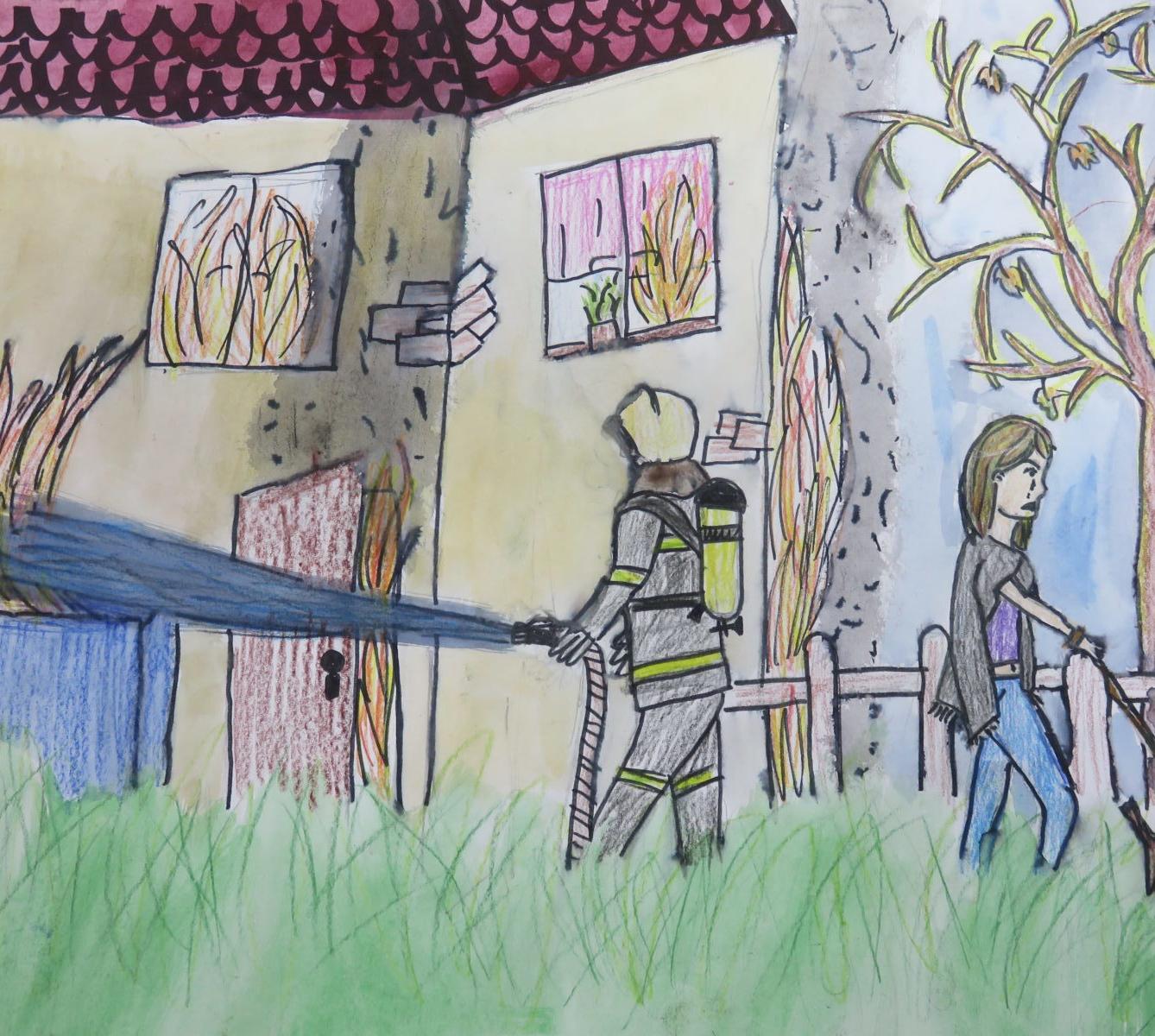 Požární ochrana očima dětí 2018 - školní kolo - 1