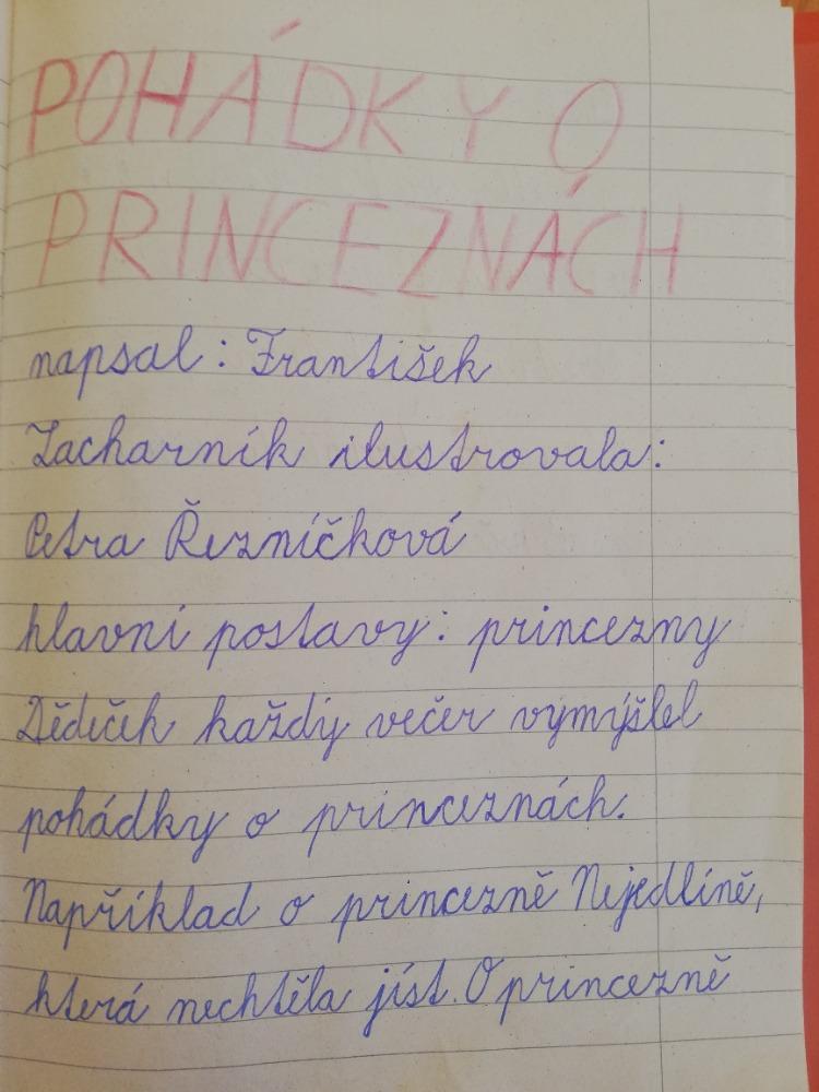Distanční výuka ve třetí třídě 20. 11. - 1