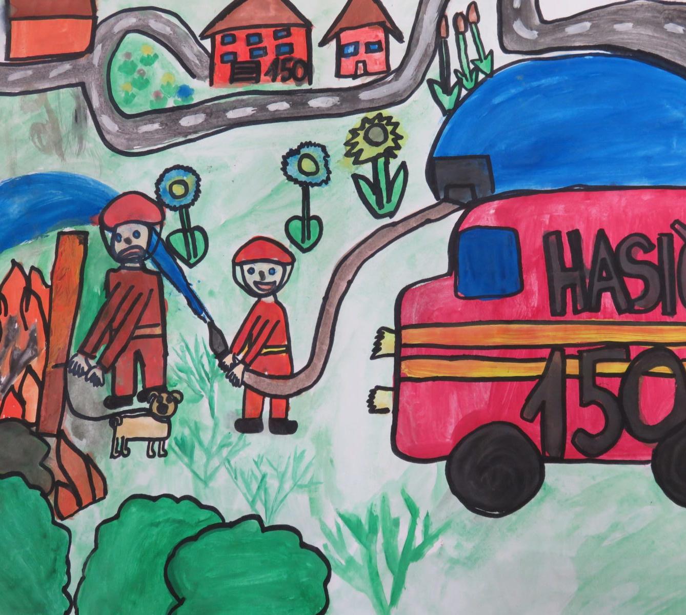 Požární ochrana očima dětí 2018 - školní kolo - 2