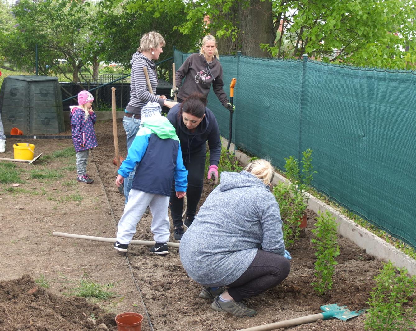 Sázení keříků s rodiči - 29