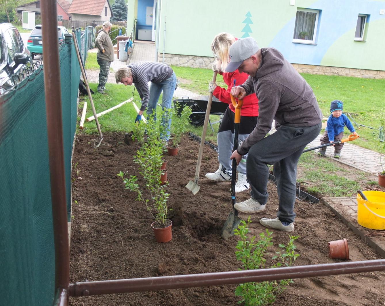 Sázení keříků s rodiči - 40