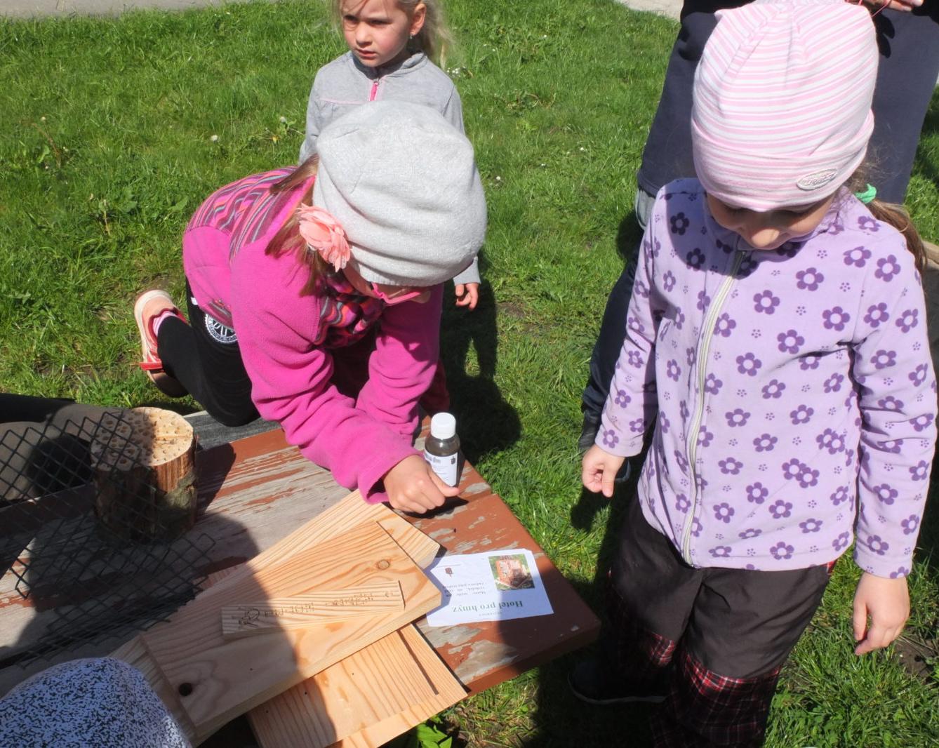 Tvorba hmyzích domečků s deváťáky - 21