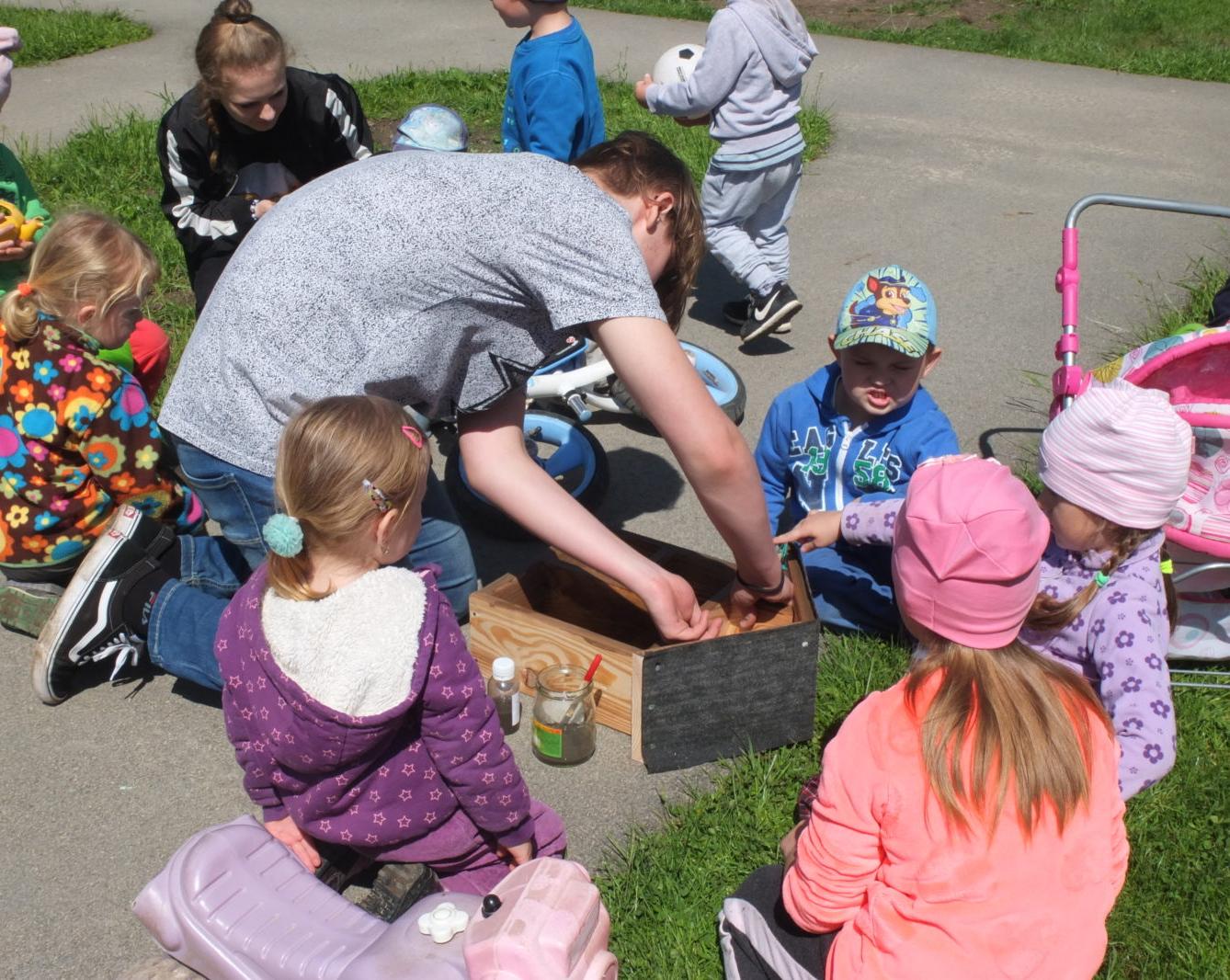 Tvorba hmyzích domečků s deváťáky - 44