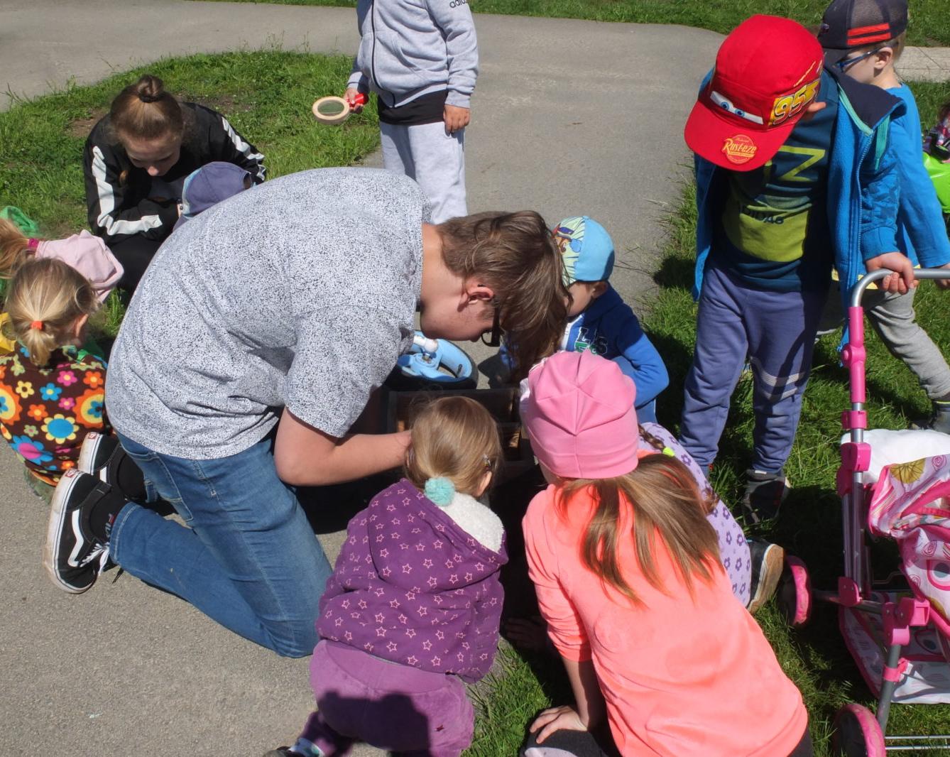 Tvorba hmyzích domečků s deváťáky - 45