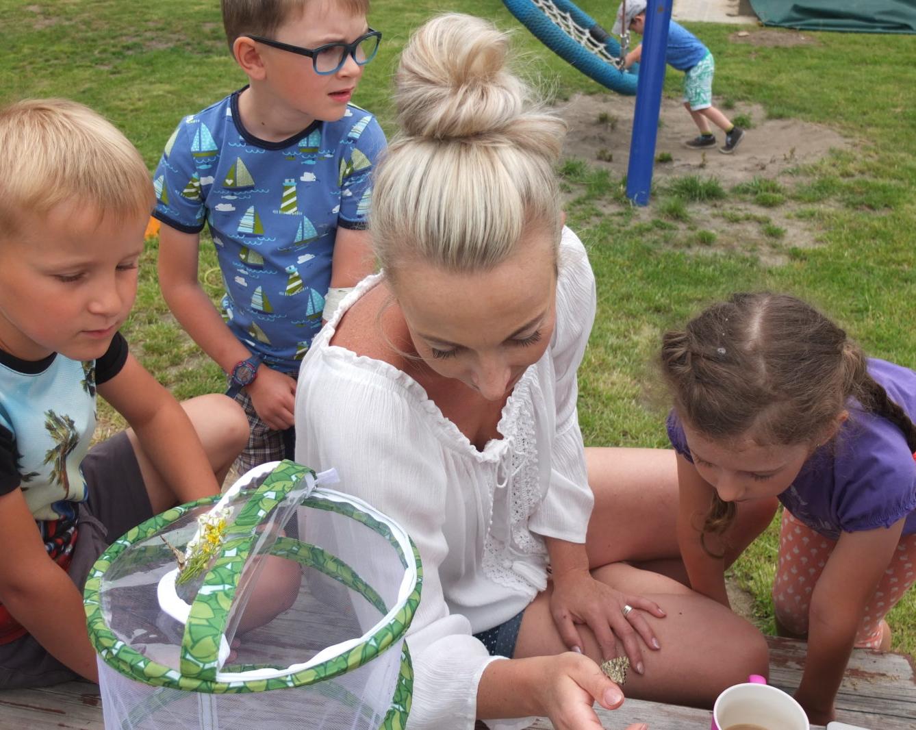 Kouzlo-přeměna housenek v kukly a vypouštění motýlků - 24