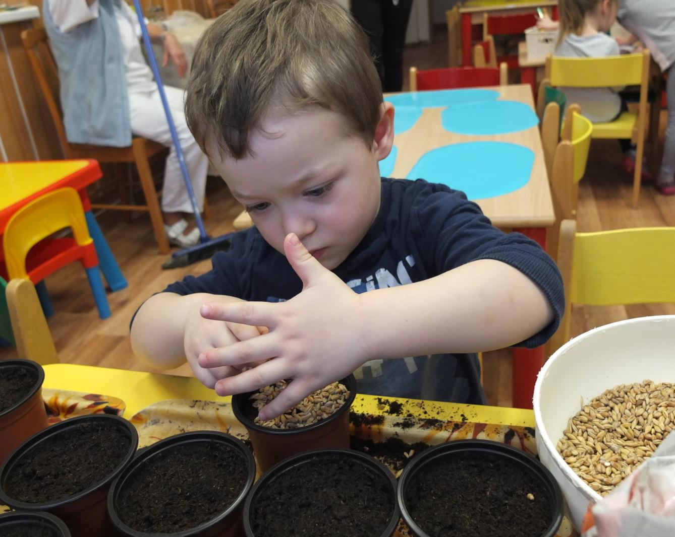 Jaro 2018, setí semínek a příprava na Velikonoce - 7