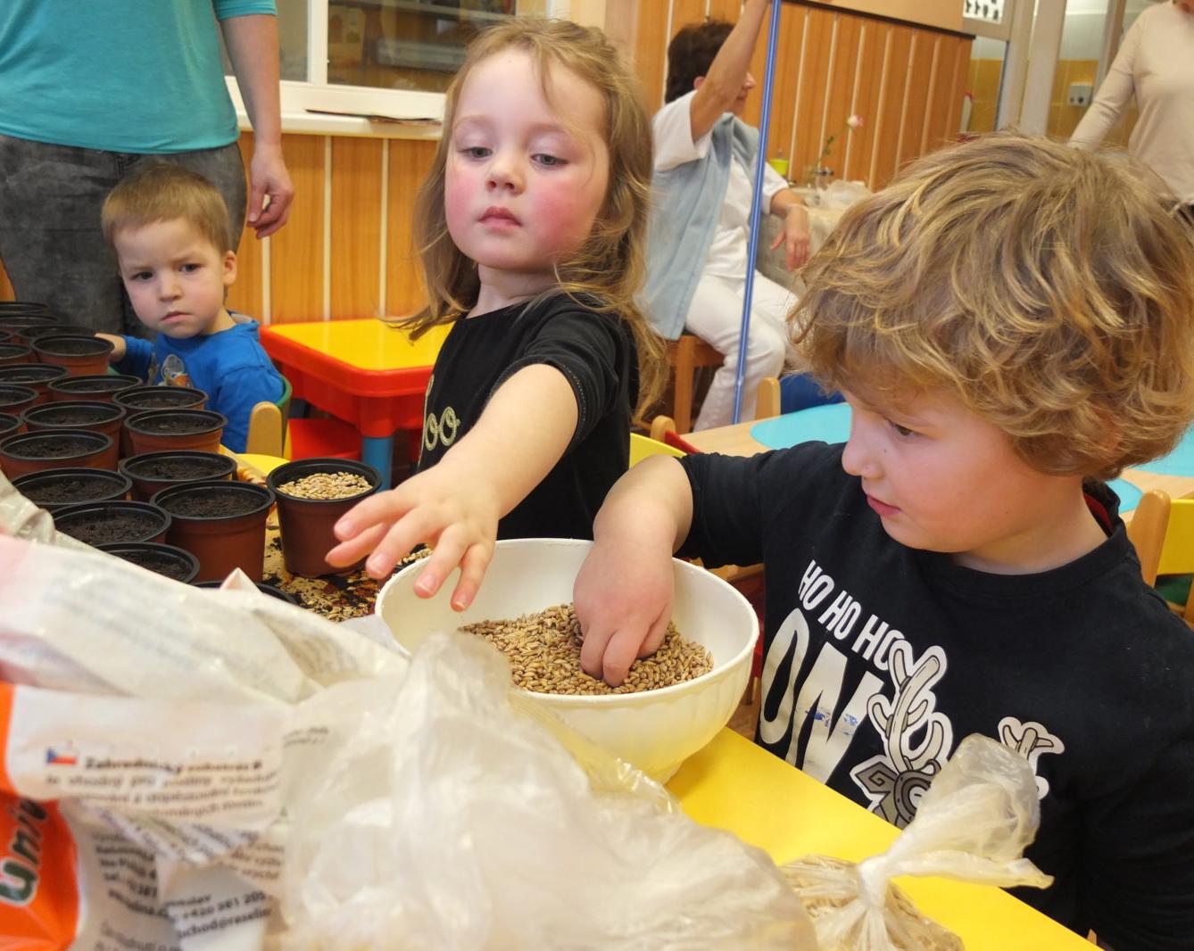 Jaro 2018, setí semínek a příprava na Velikonoce - 9