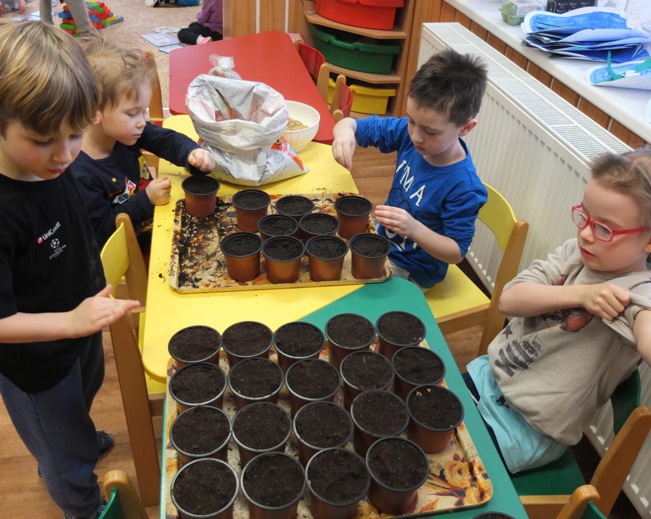 Jaro 2018, setí semínek a příprava na Velikonoce - 21