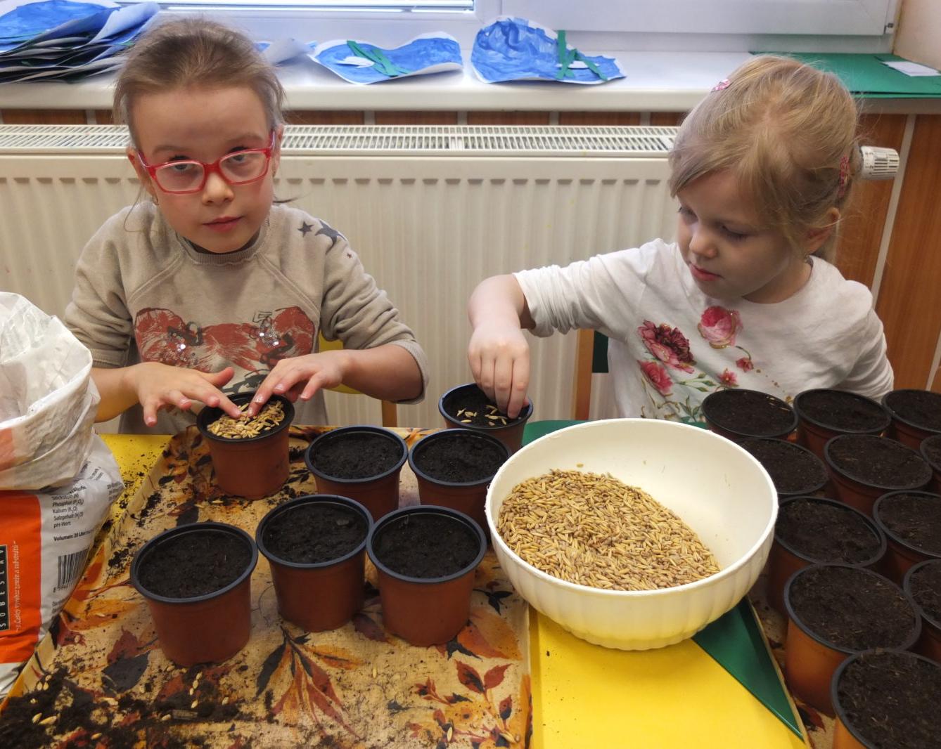 Jaro 2018, setí semínek a příprava na Velikonoce - 25