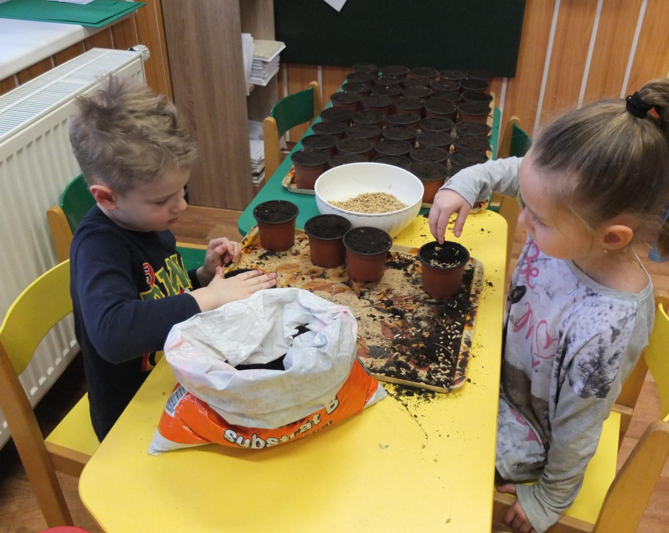 Jaro 2018, setí semínek a příprava na Velikonoce - 33