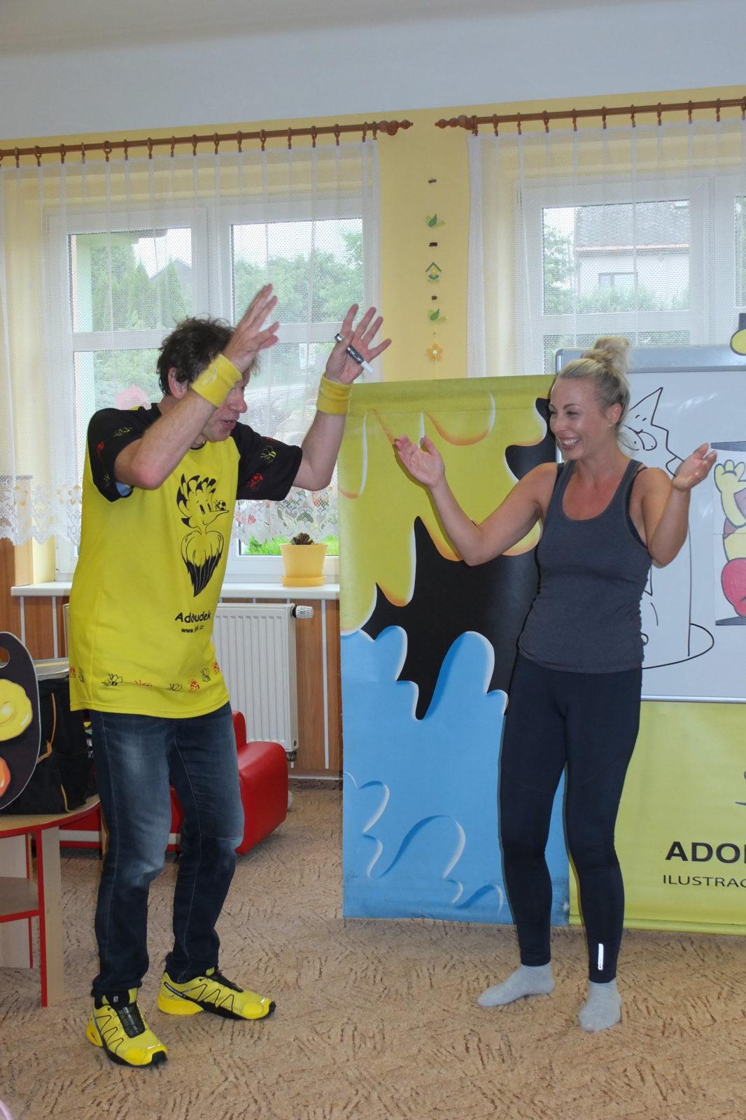 Ilustrátor Adolf Dudek v naší MŠ a loučení s předškoláky - 29