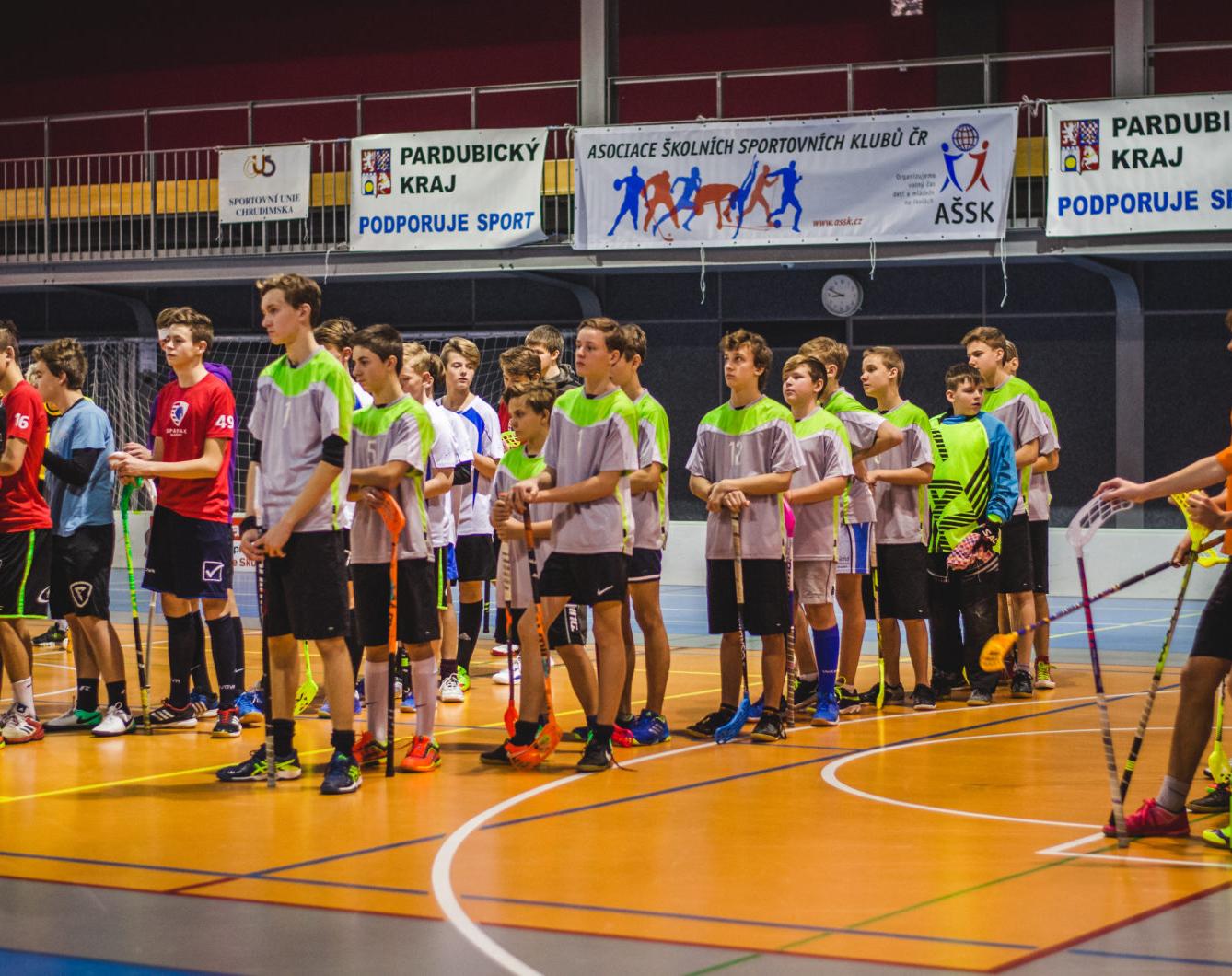 Florbalisté na kraji objektivem Katky Frimlové - 1