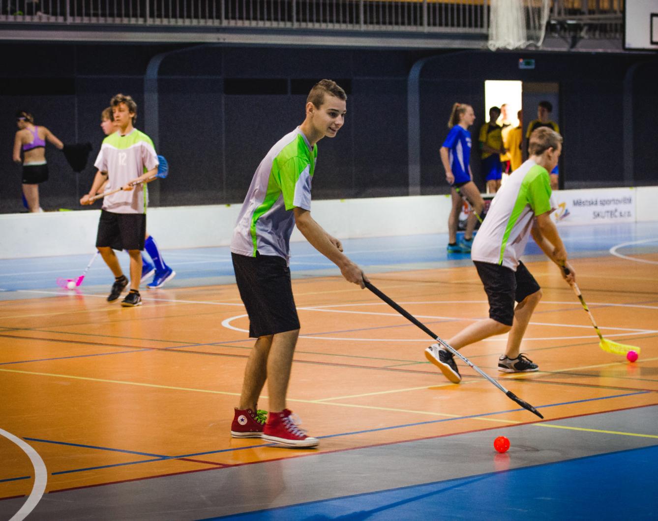 Florbalisté na kraji objektivem Katky Frimlové - 2