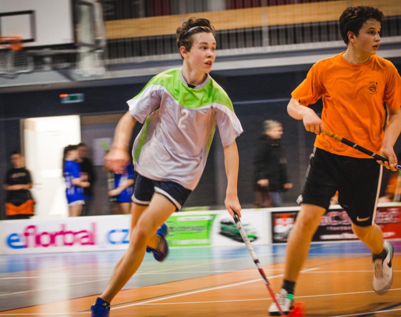 Florbalisté na kraji objektivem Katky Frimlové - 24