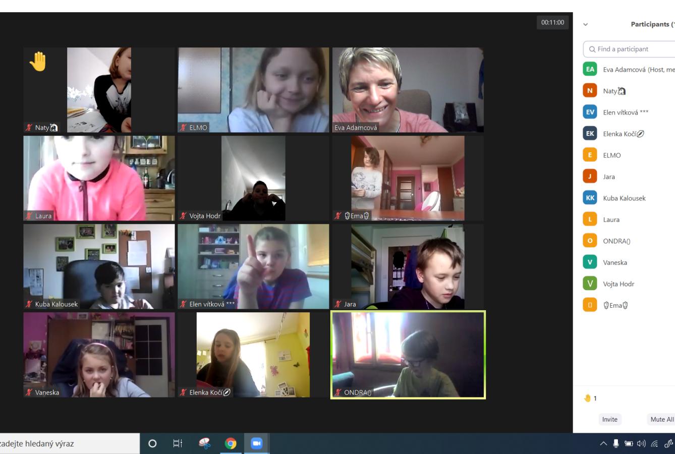 Distanční výuka ve třetí třídě 5. 3. - 1