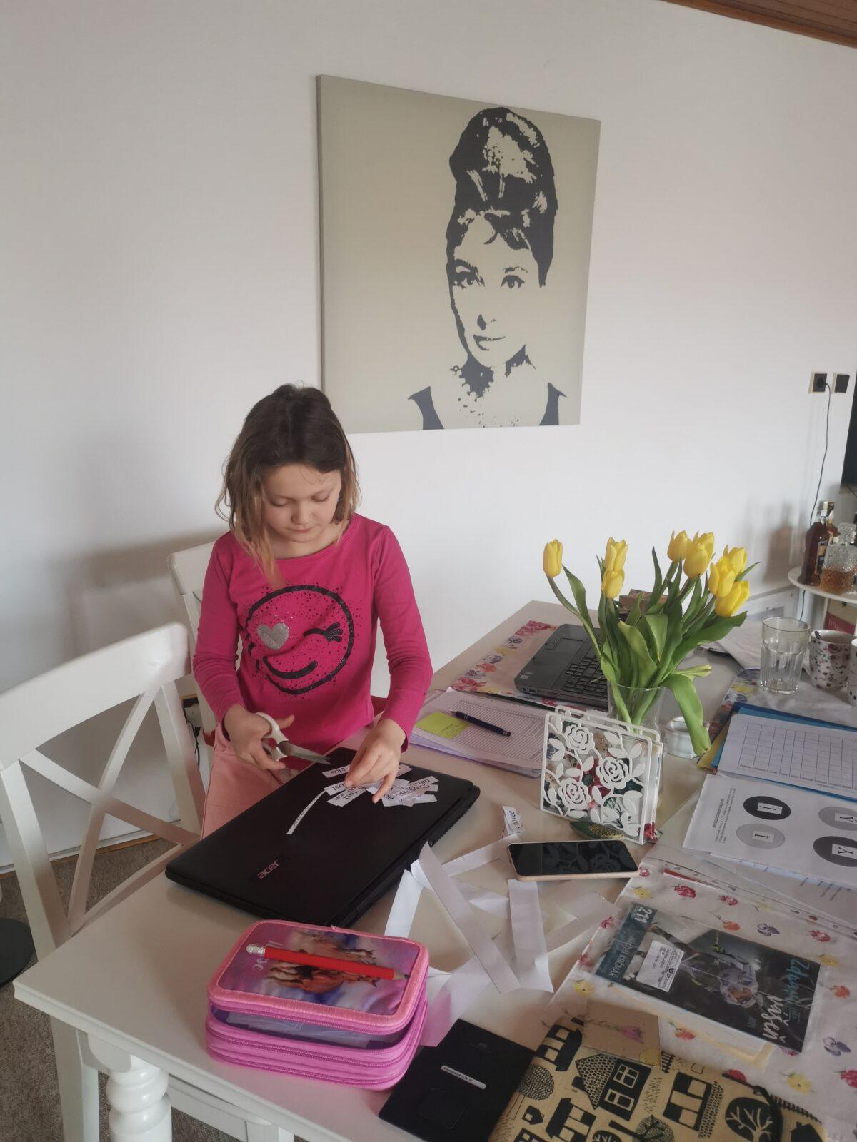 Distanční výuka ve třetí třídě 26. 3. - 5