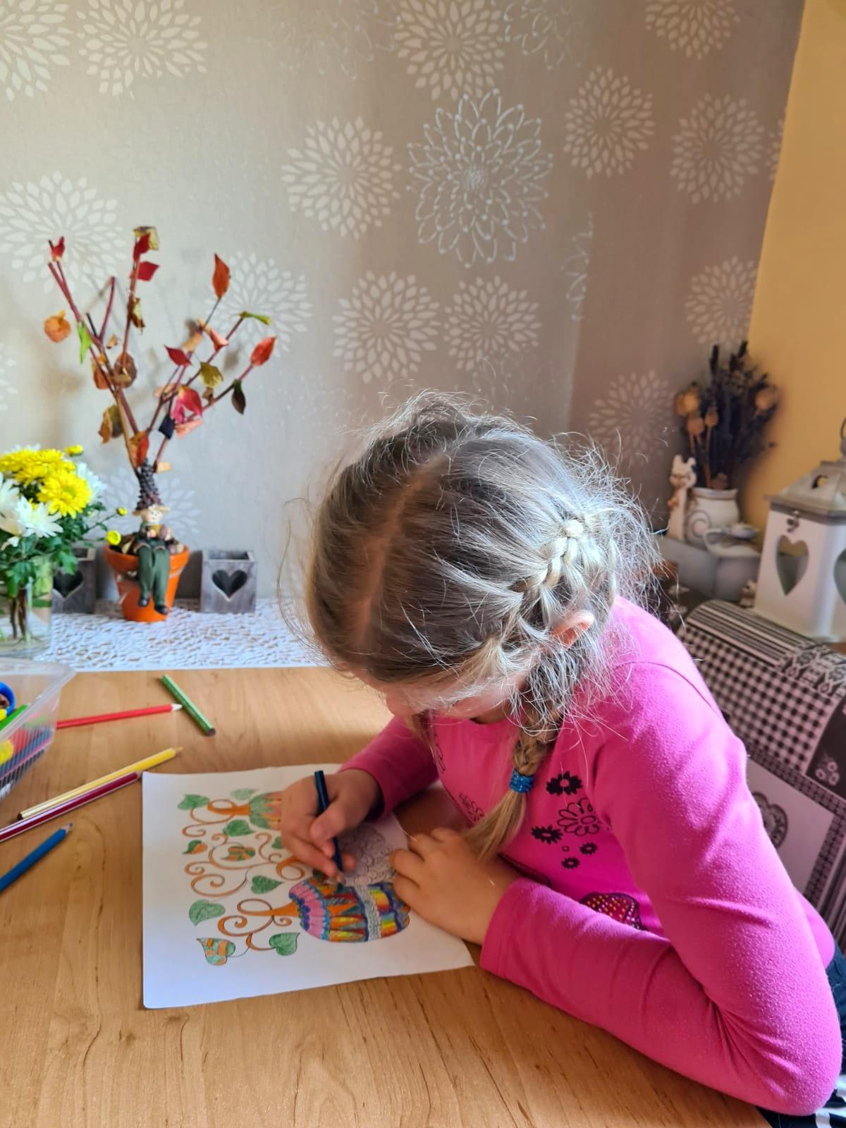 24. 10. Distanční výuka v 1. třídě - 14