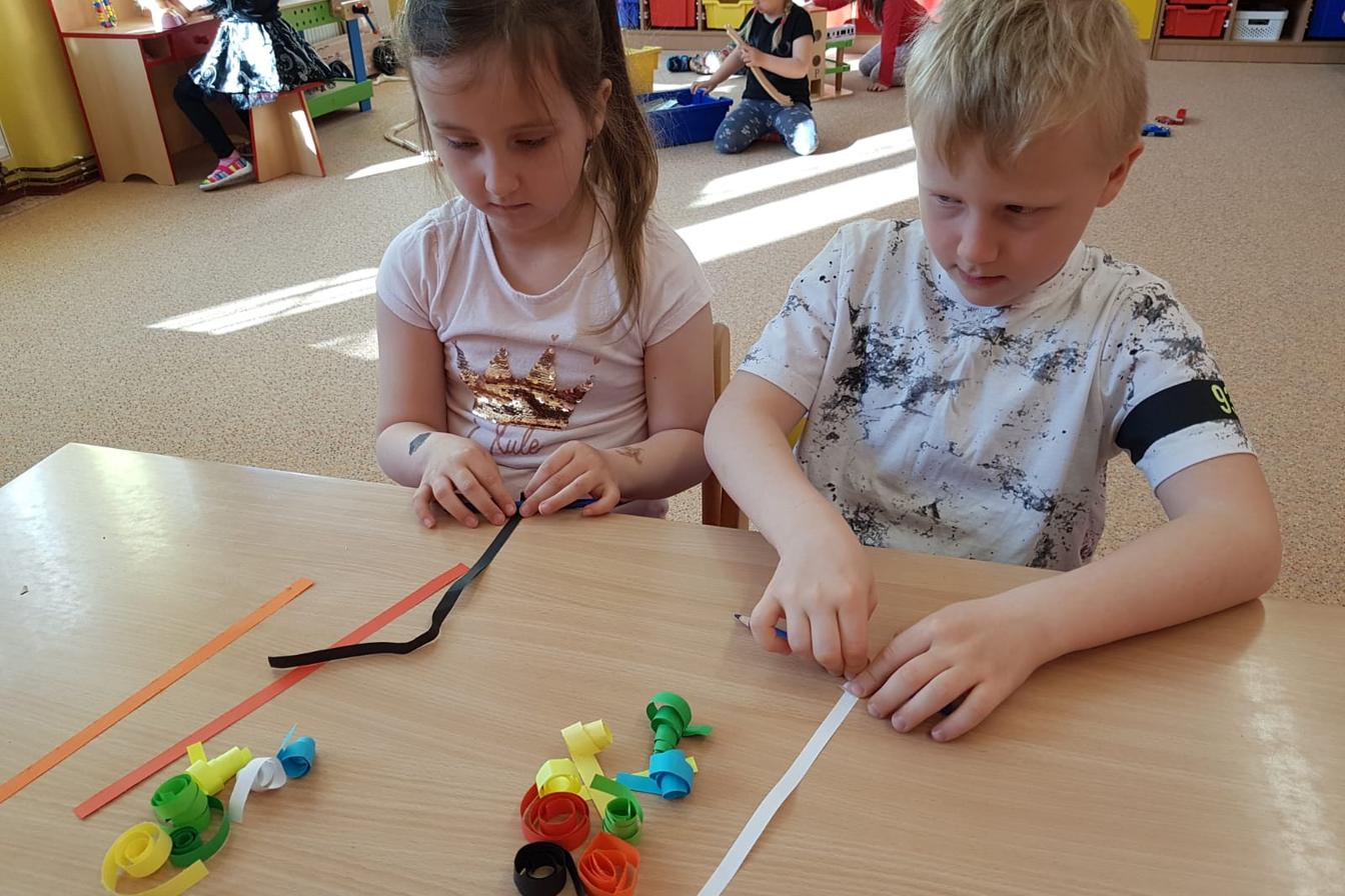 Předškoláci - tvoření - "Máme rádi zvířata" :-)