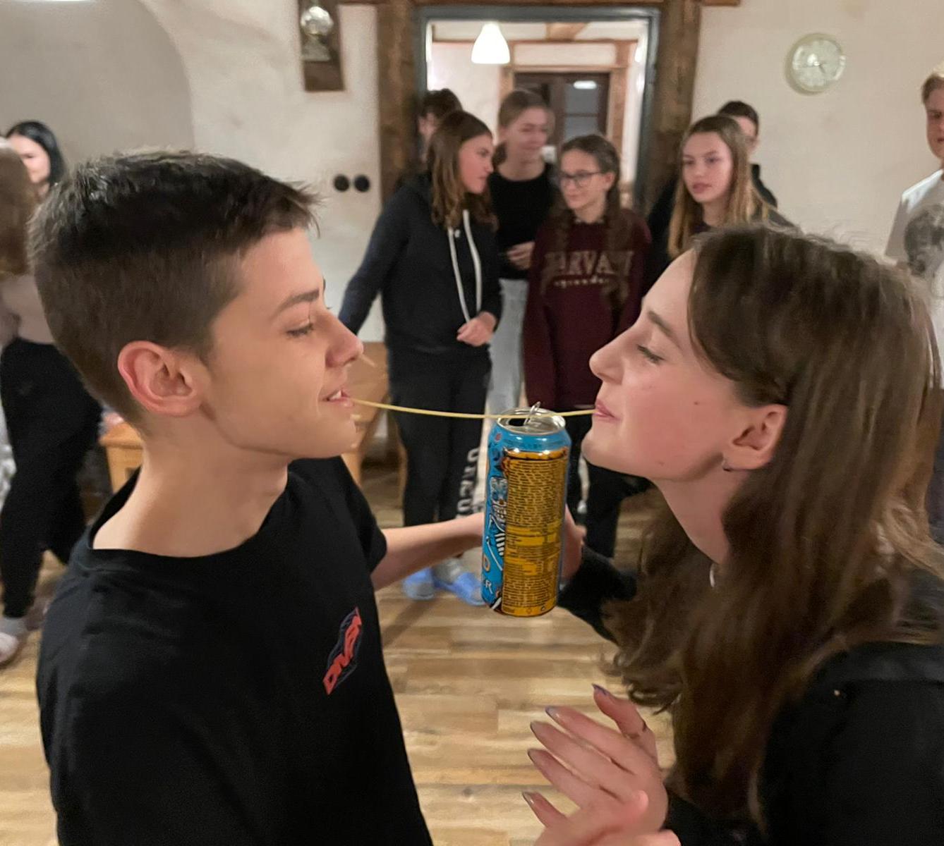 Lyžařský kurz Karlov p. Pradědem - den první - 1