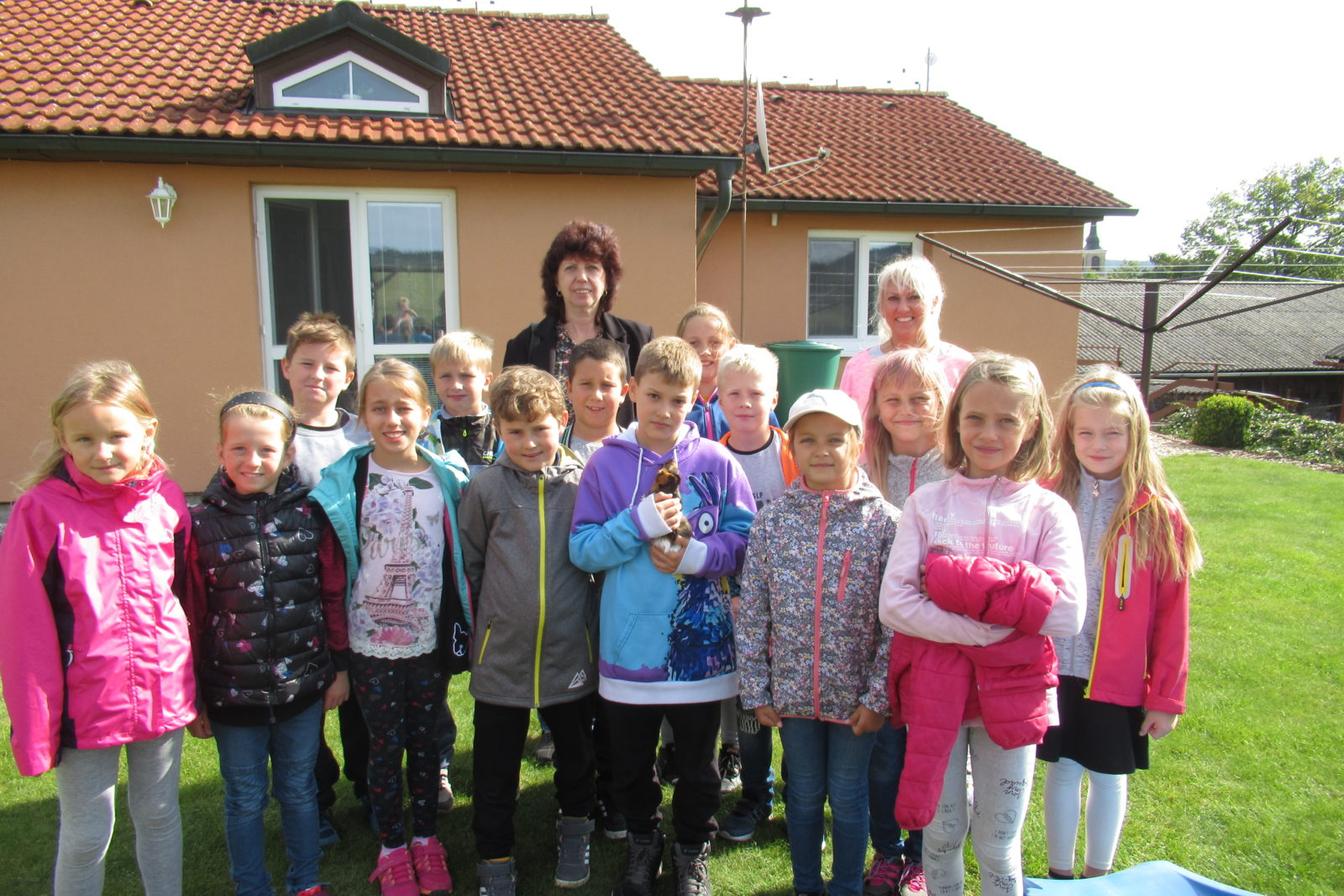 23. 9. Beseda o morčatech, 3. třída