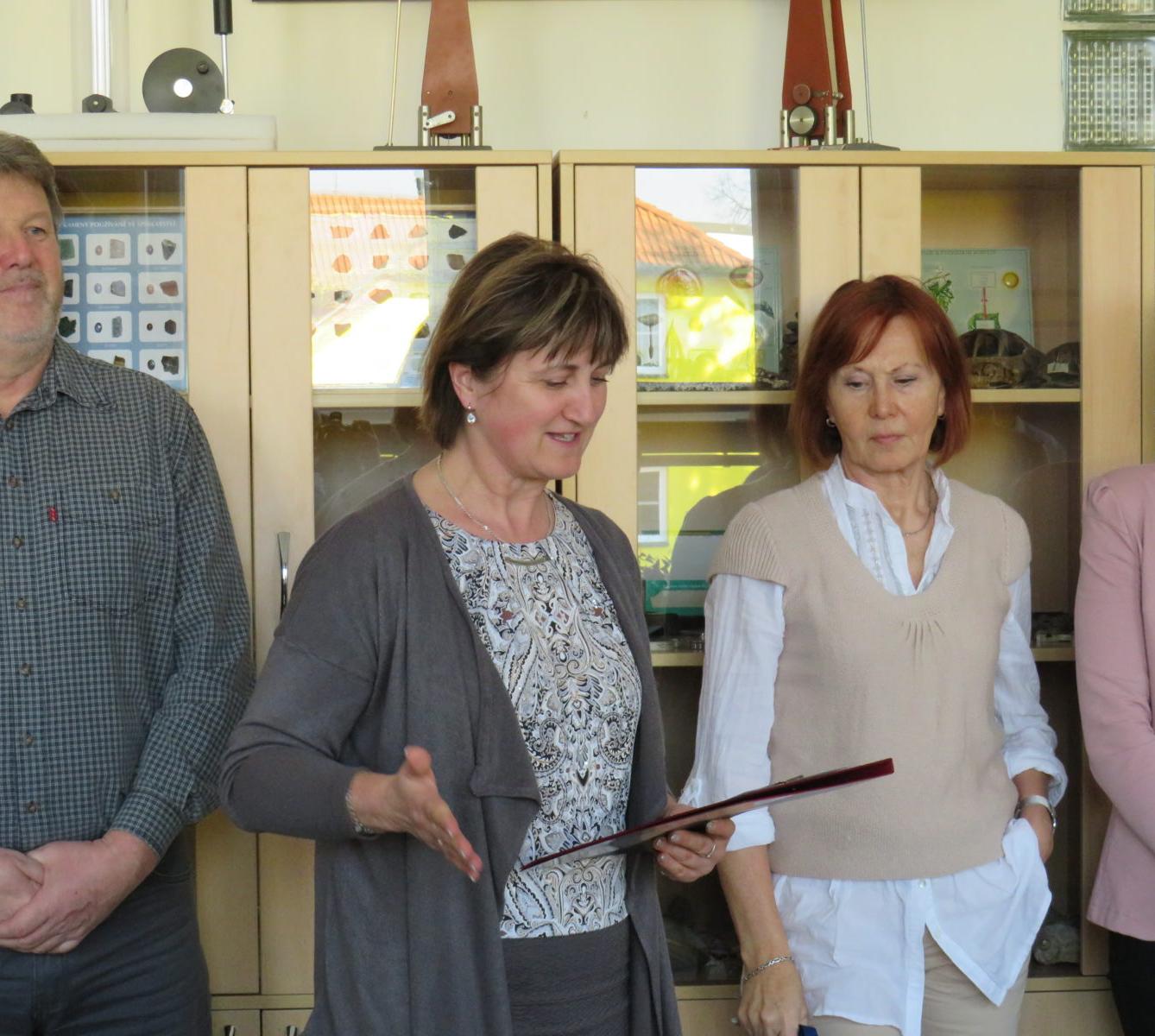 Slavnostní otevření modernizované učebny F, Ch, Př - 4