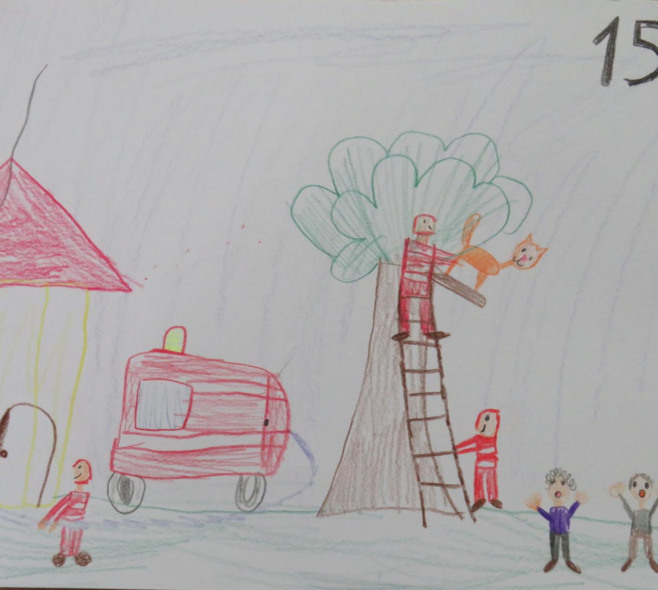 Požární ochrana očima dětí - školní kolo - 6