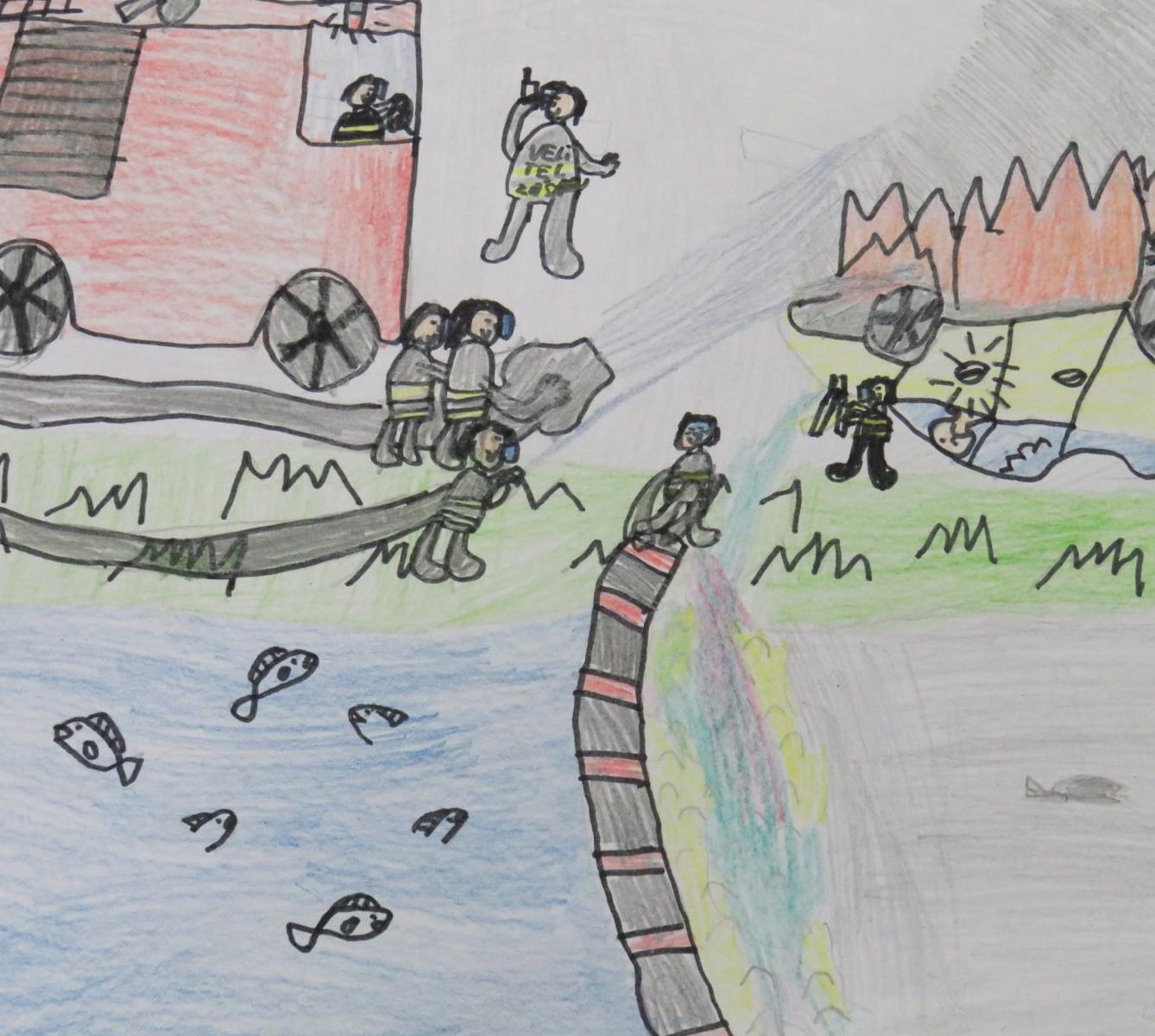 Požární ochrana očima dětí - školní kolo - 9