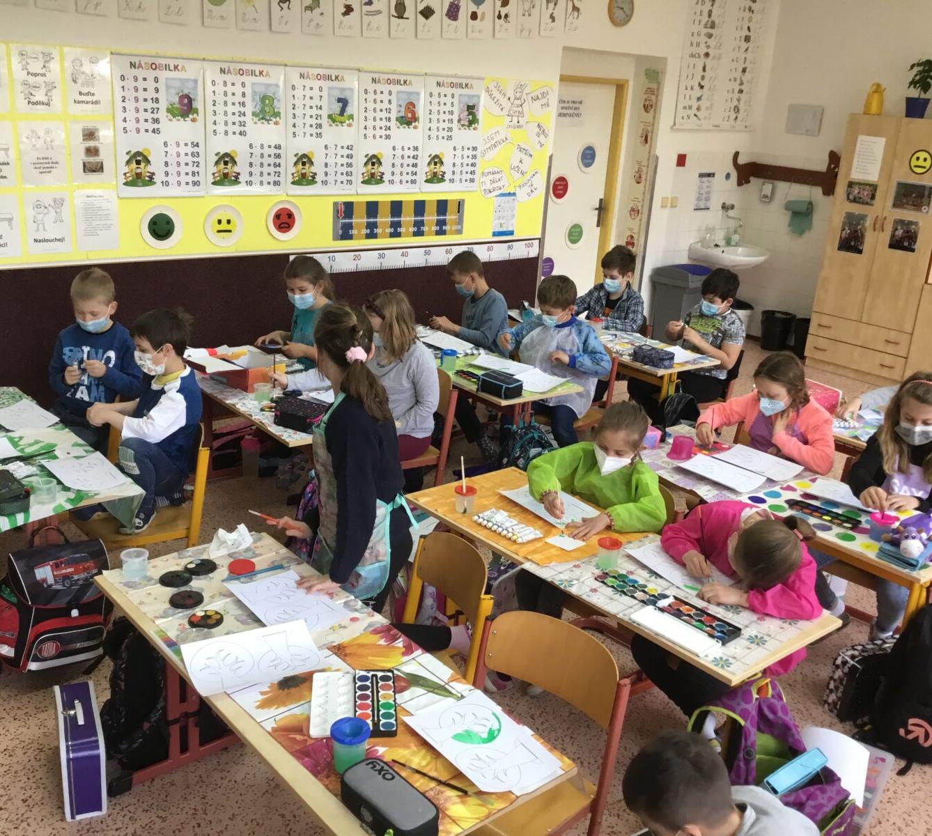 Tandemové tvoření ve třetí třídě - 2