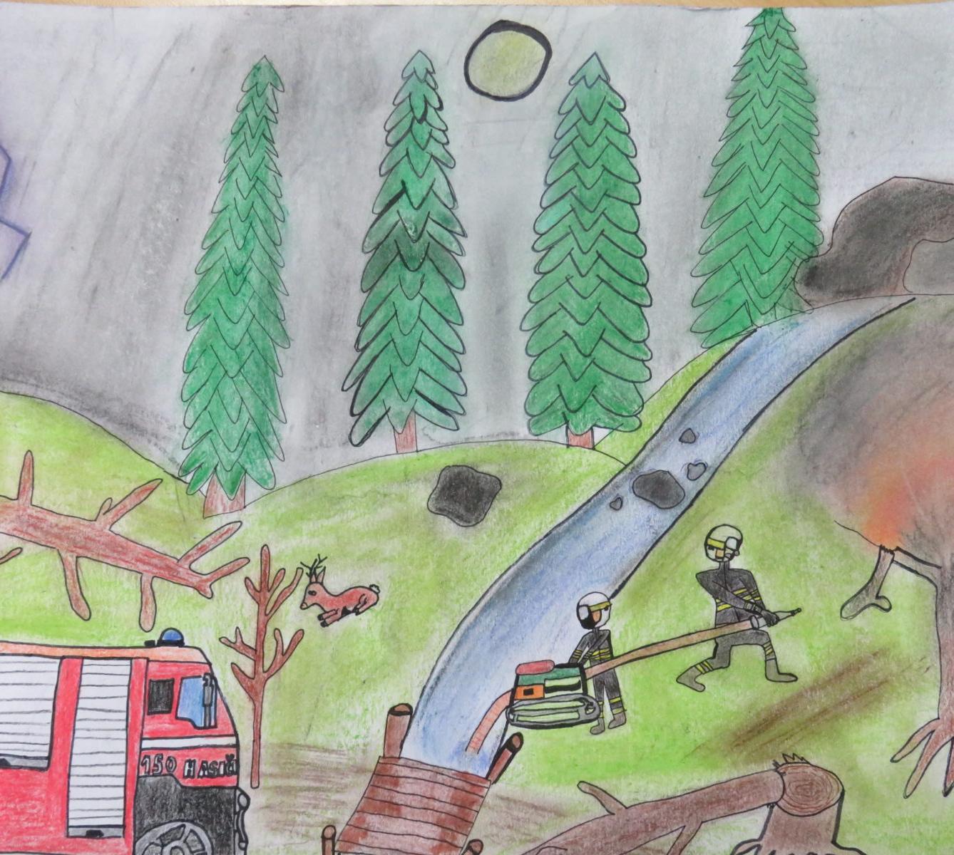 Požární ochrana očima dětí - školní kolo - 27