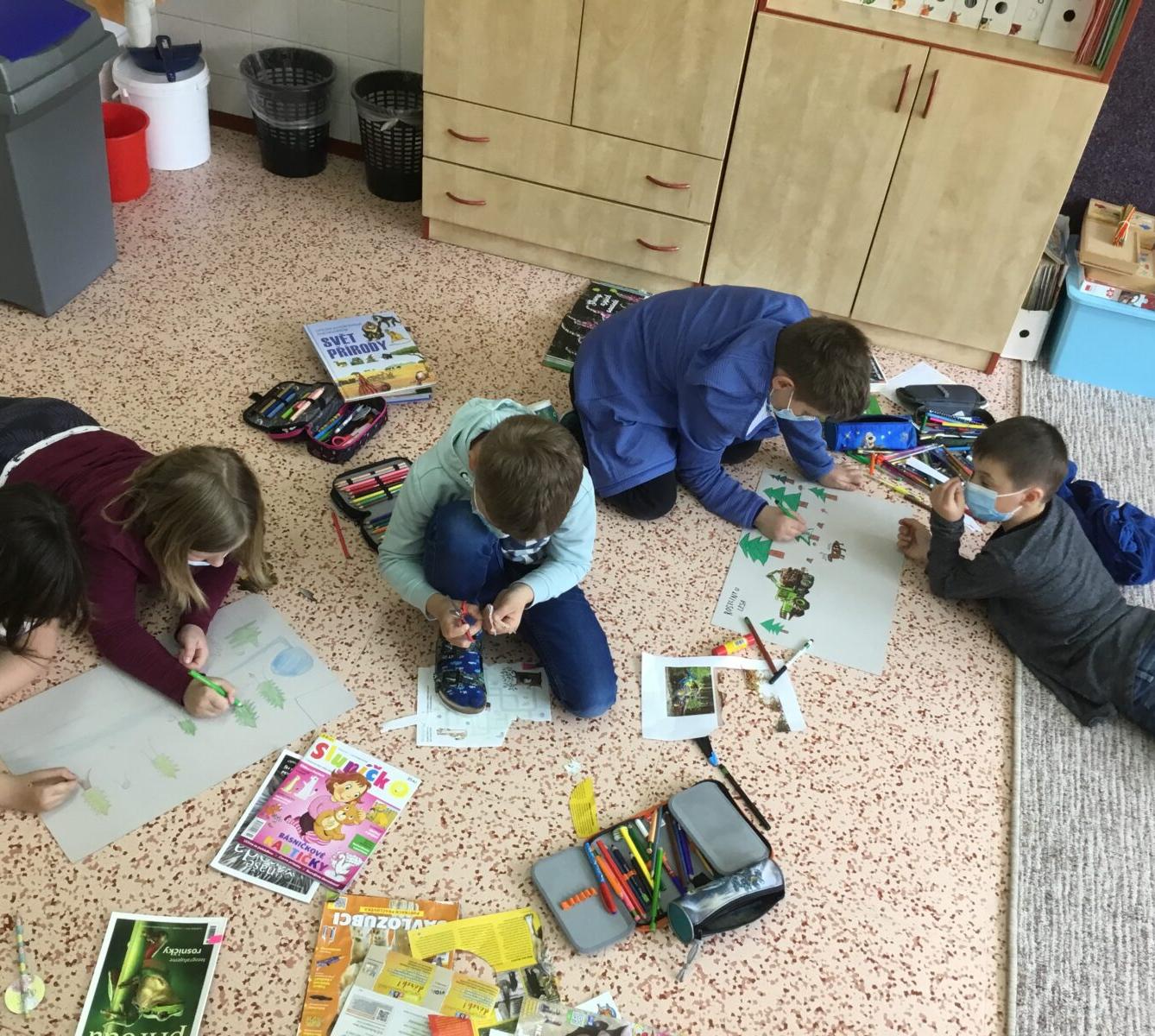 Skupinové projekty z prvouky ve třetí třídě 28. 5. - 5