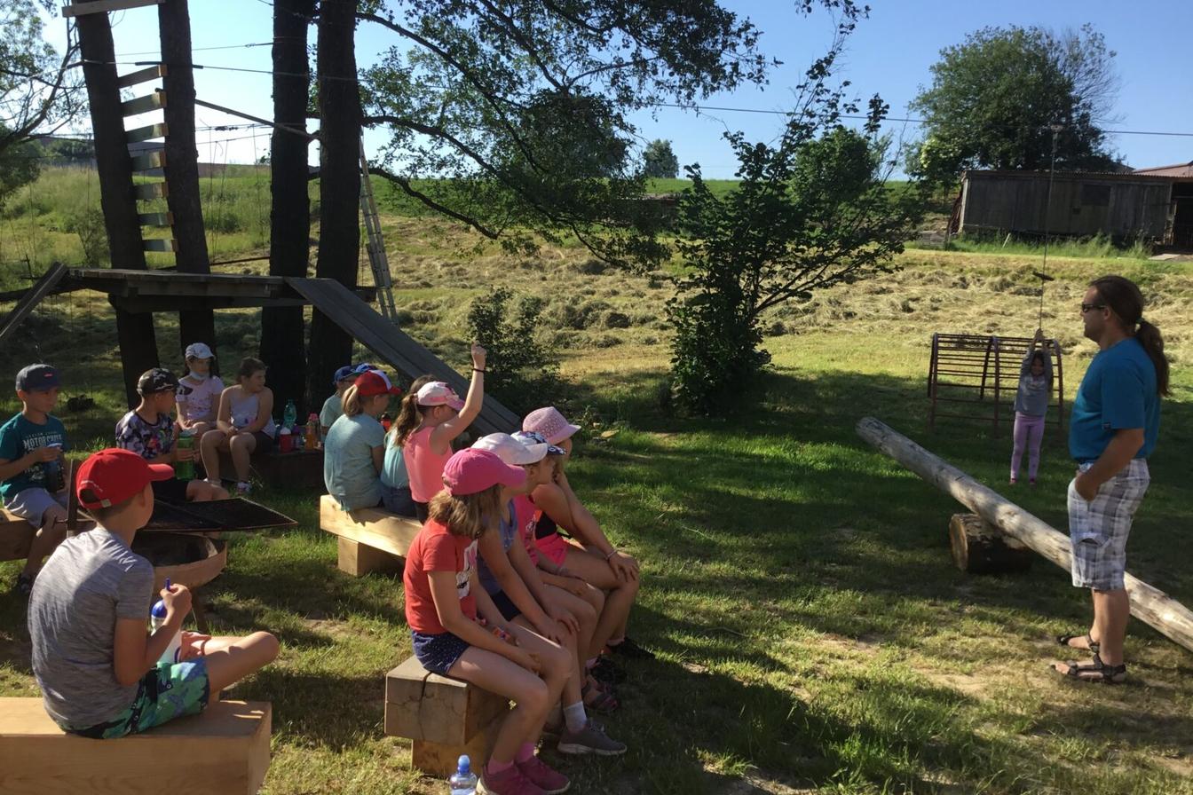 Sportovně turistický projektový den ve třetí třídě