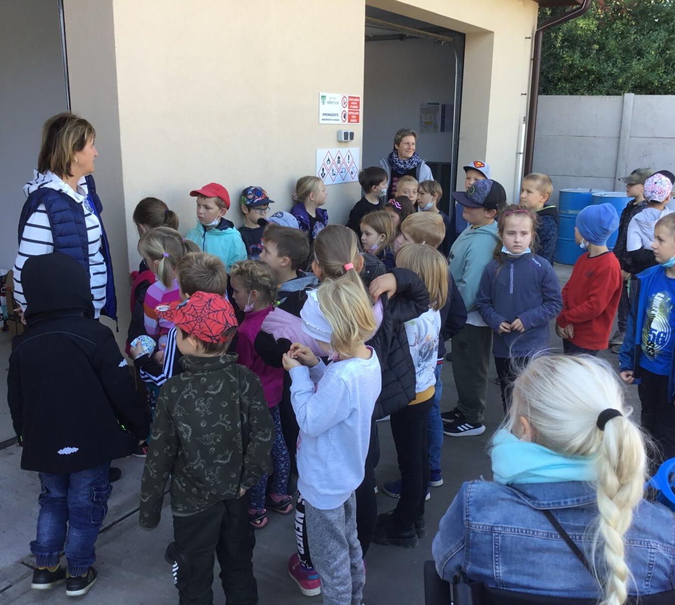 Exkurze žáků 1. stupně ve sběrném dvoře - 3