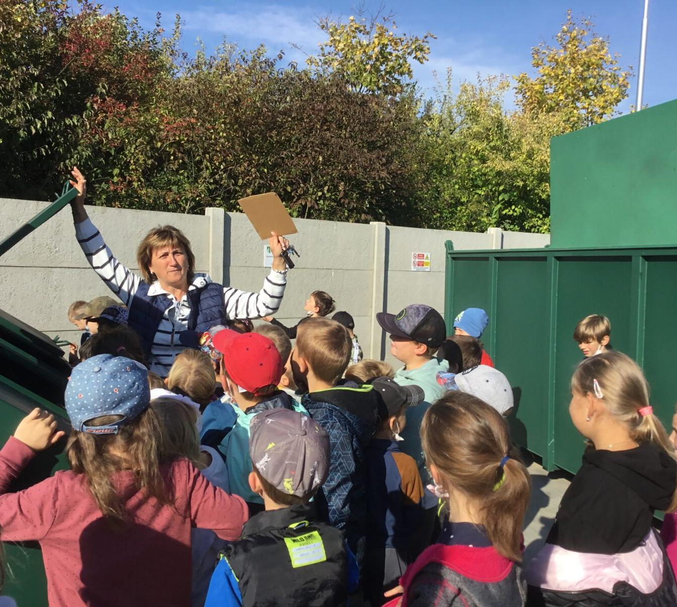 Exkurze žáků 1. stupně ve sběrném dvoře - 8