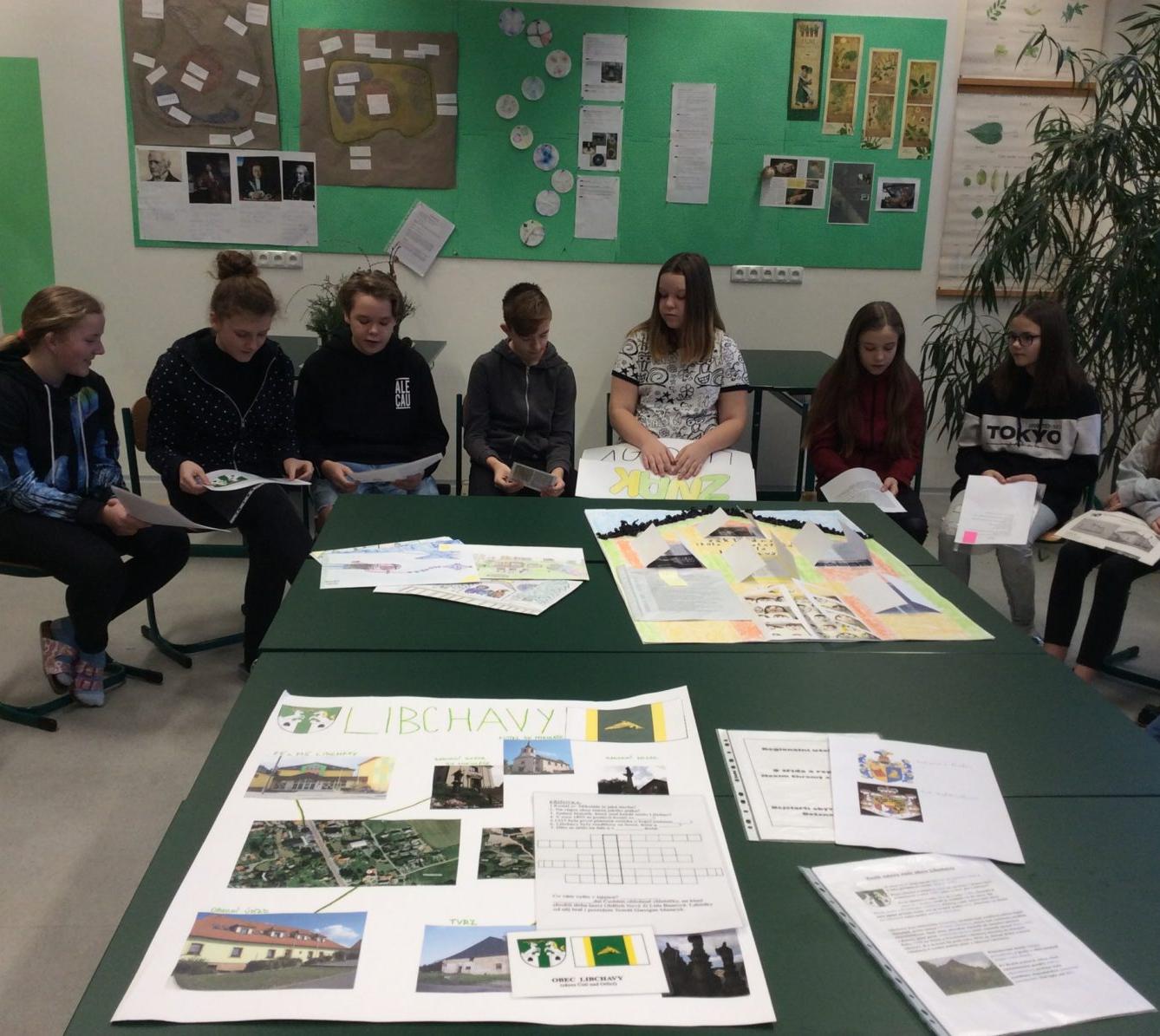 Práce na projektu – tvorba regionální učebnice - 2